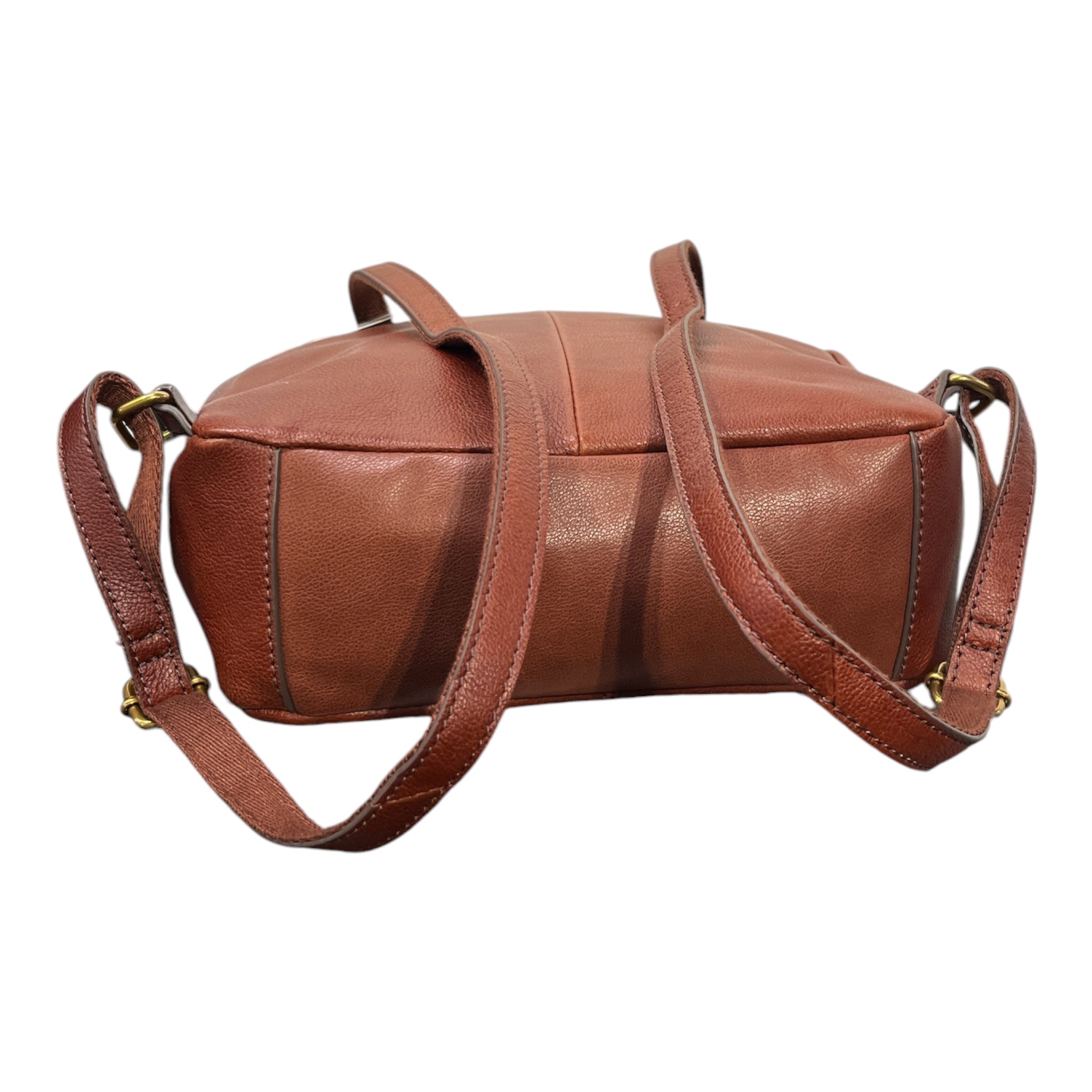 COACH/Cross Body Bag/Leather/BRW/MADISON CARLYLE GOLD TURN LOCK view 7