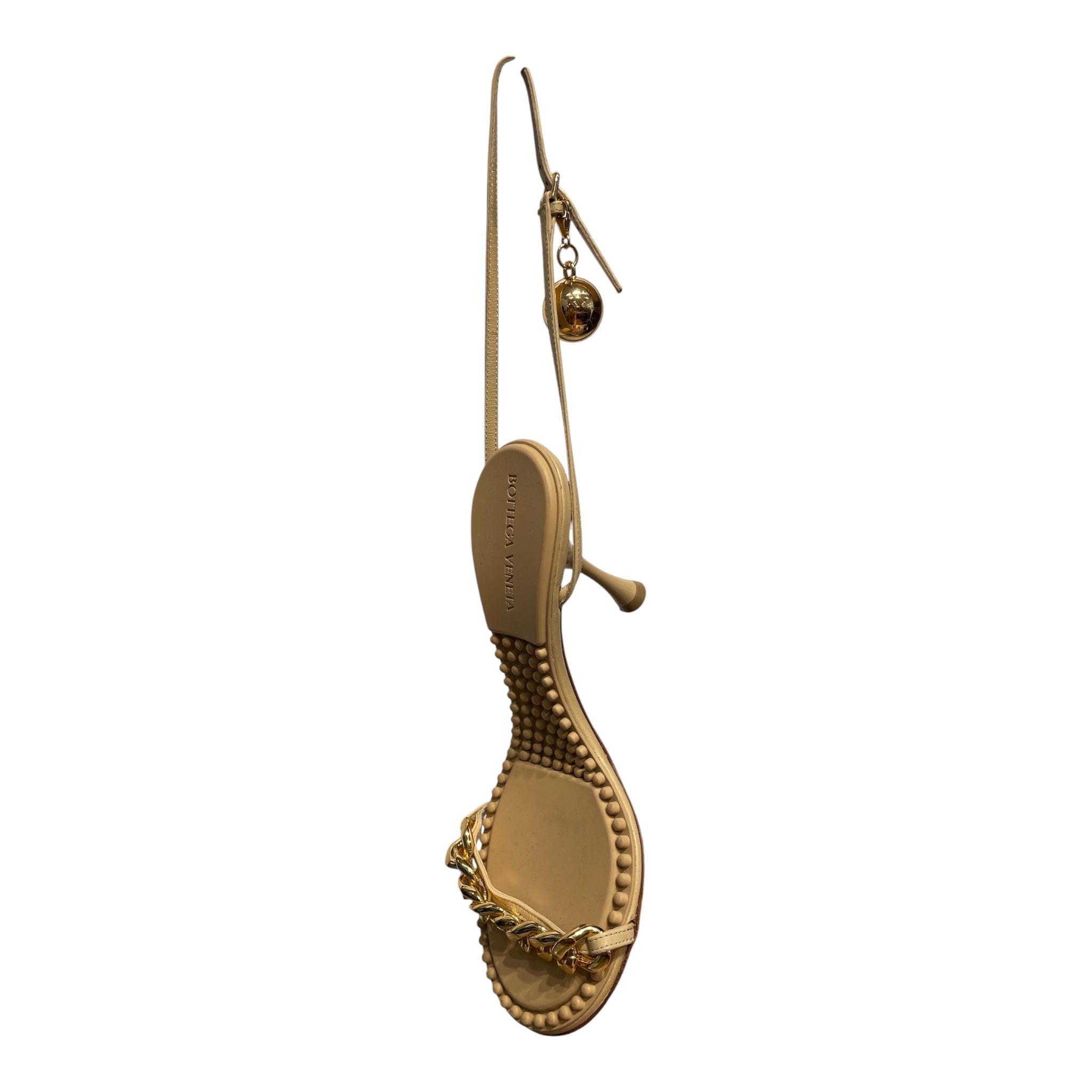 BOTTEGA VENETA/Heels/EU 37/CRM/GOLD LINK view 4