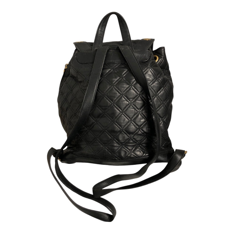MCM/Backpack/OS/Leather/BLK/l0594