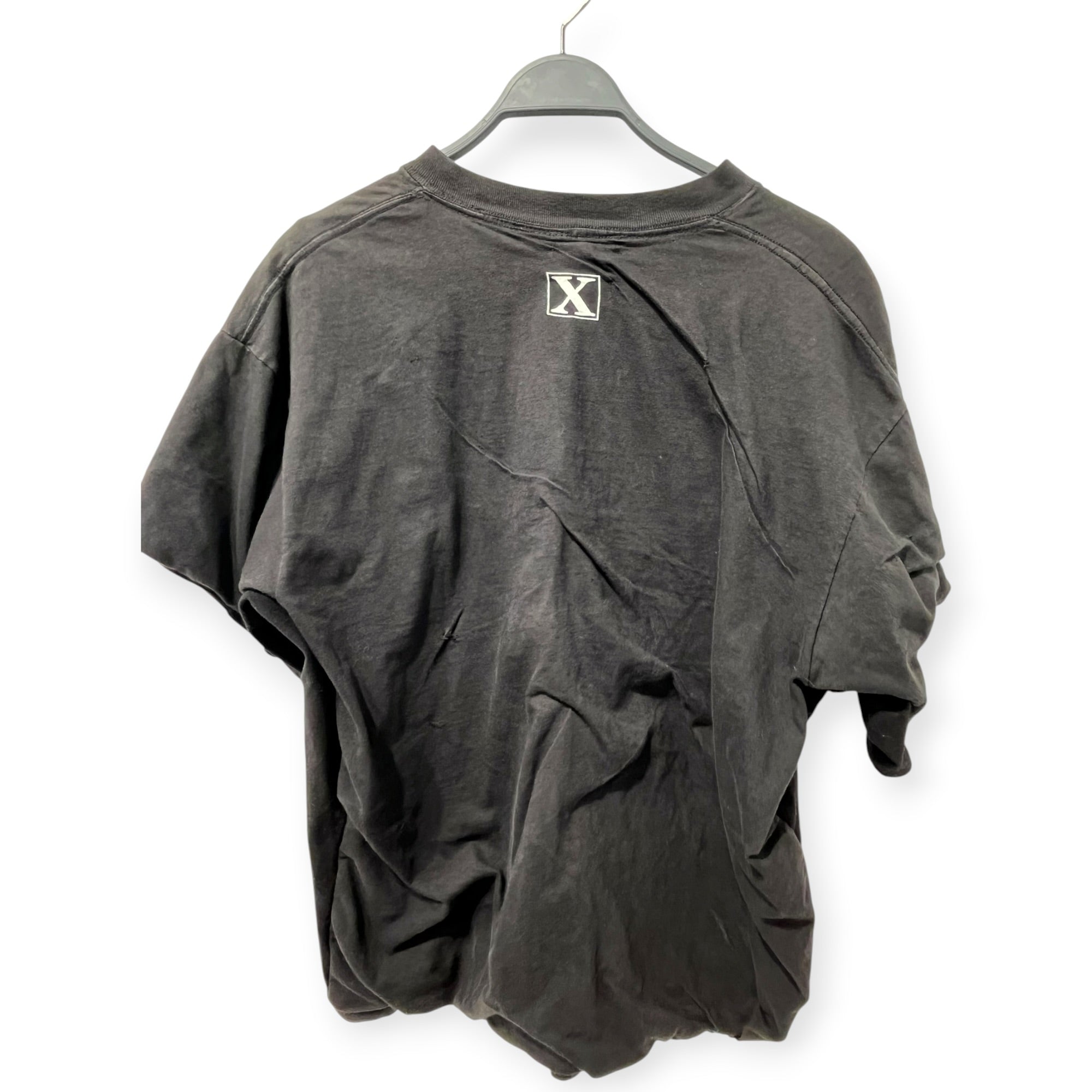 BARRIERS/DOVER STREET MARKET/Cut & Sew/L/Cotton/BLK/Graphic/UPCYCLED COLLAB TEE view 2