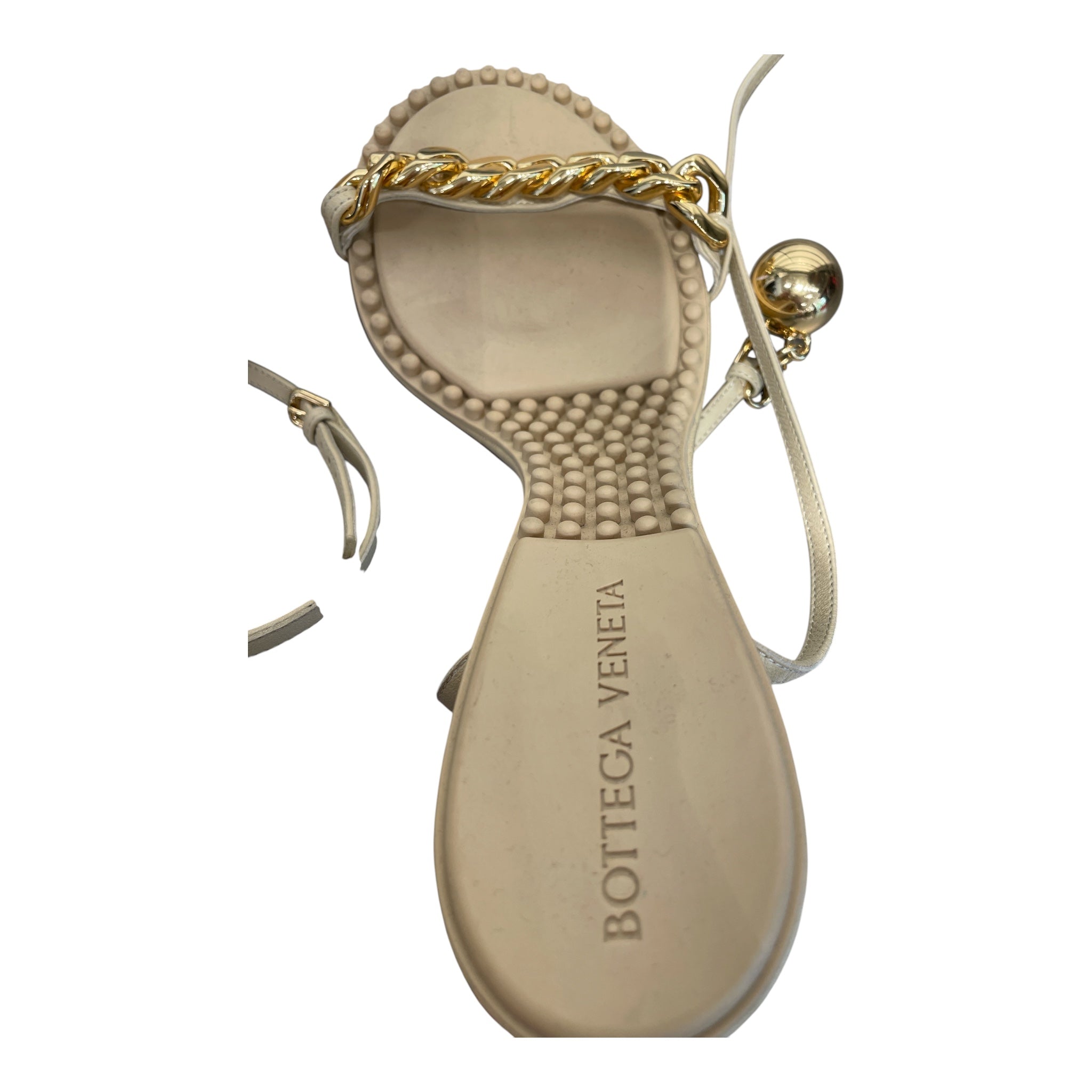 BOTTEGA VENETA/Heels/EU 37/CRM/GOLD LINK view 3