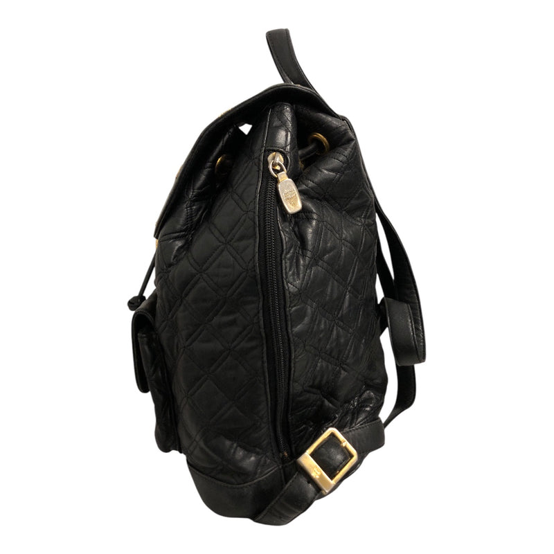 MCM/Backpack/OS/Leather/BLK/l0594