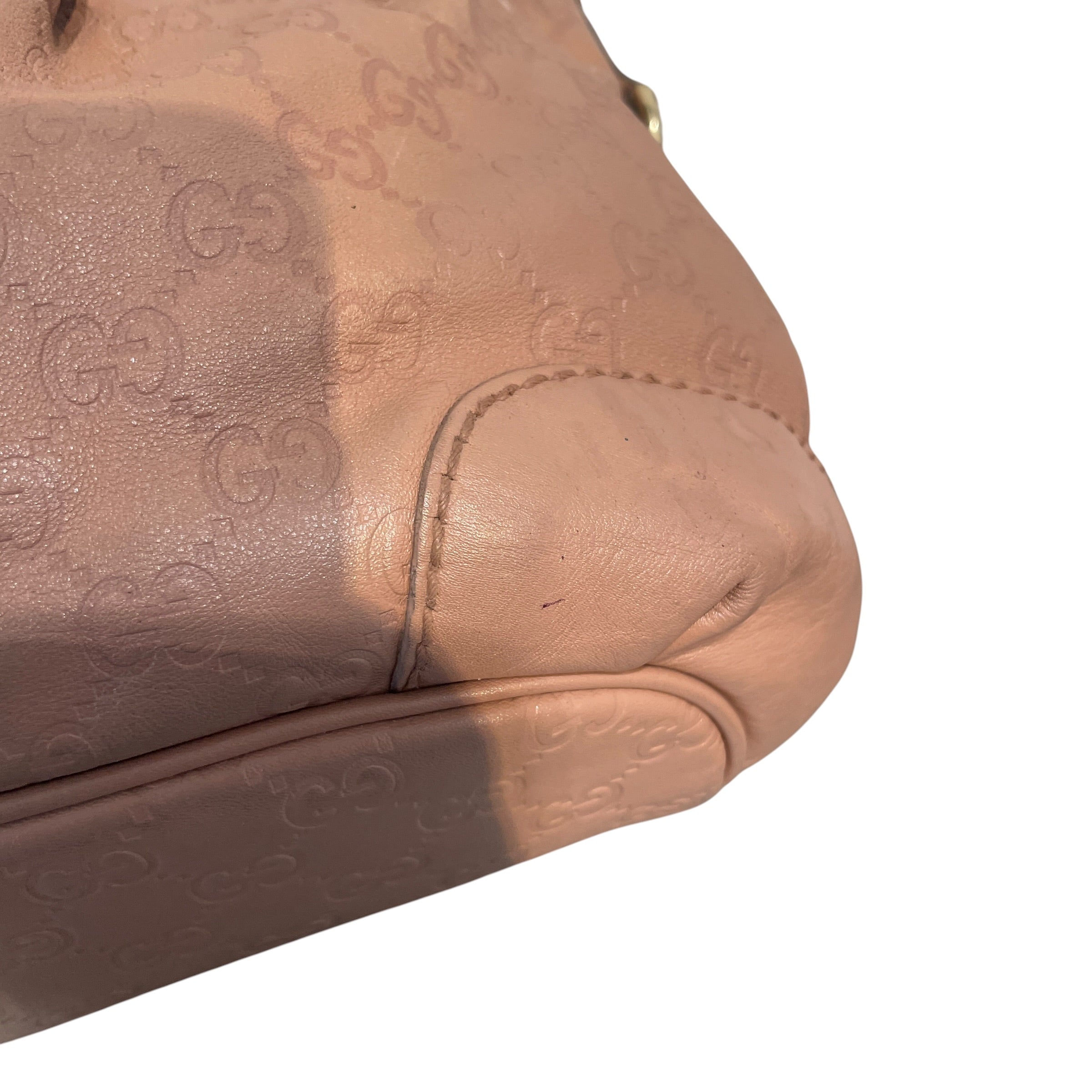 GUCCI/Bag/Monogram/PNK/Gucissima Leather Bag view 5