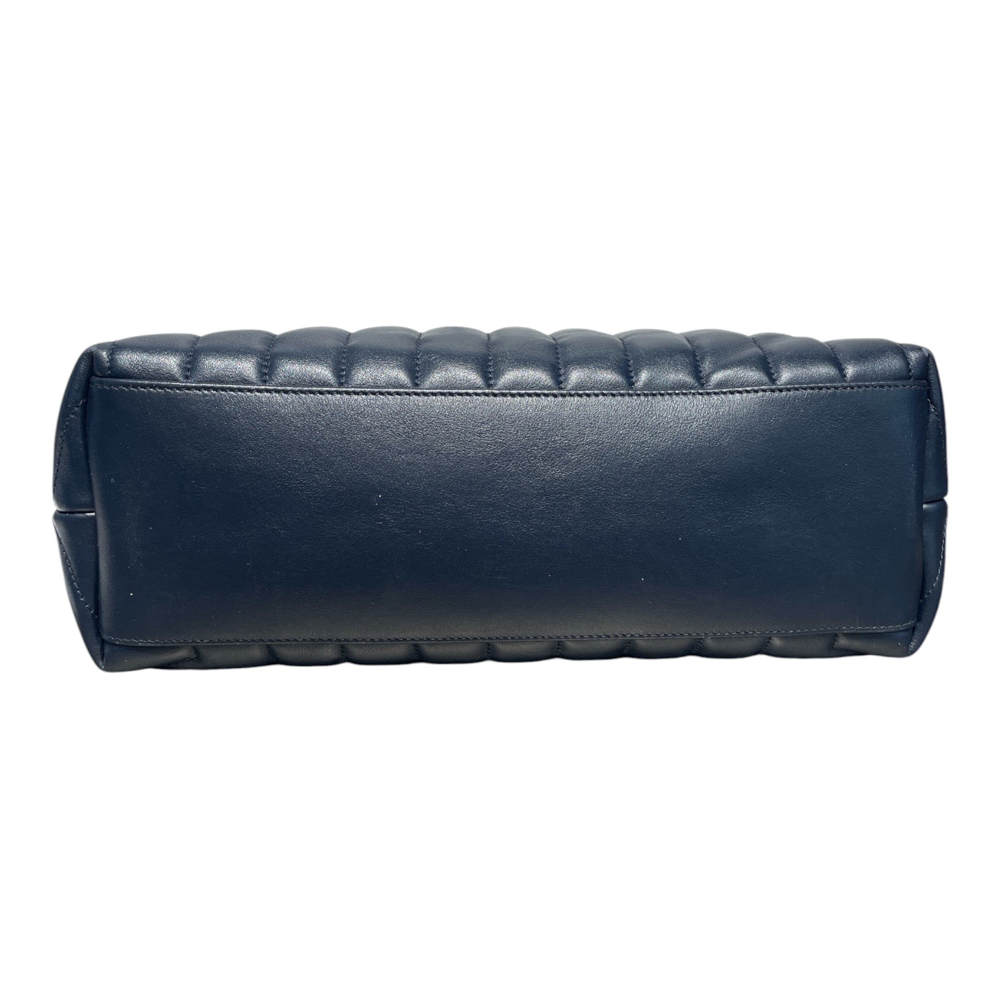 SAINT LAURENT/Cross Body Bag/Leather/NVY/LOULOU MEDIUM view 3
