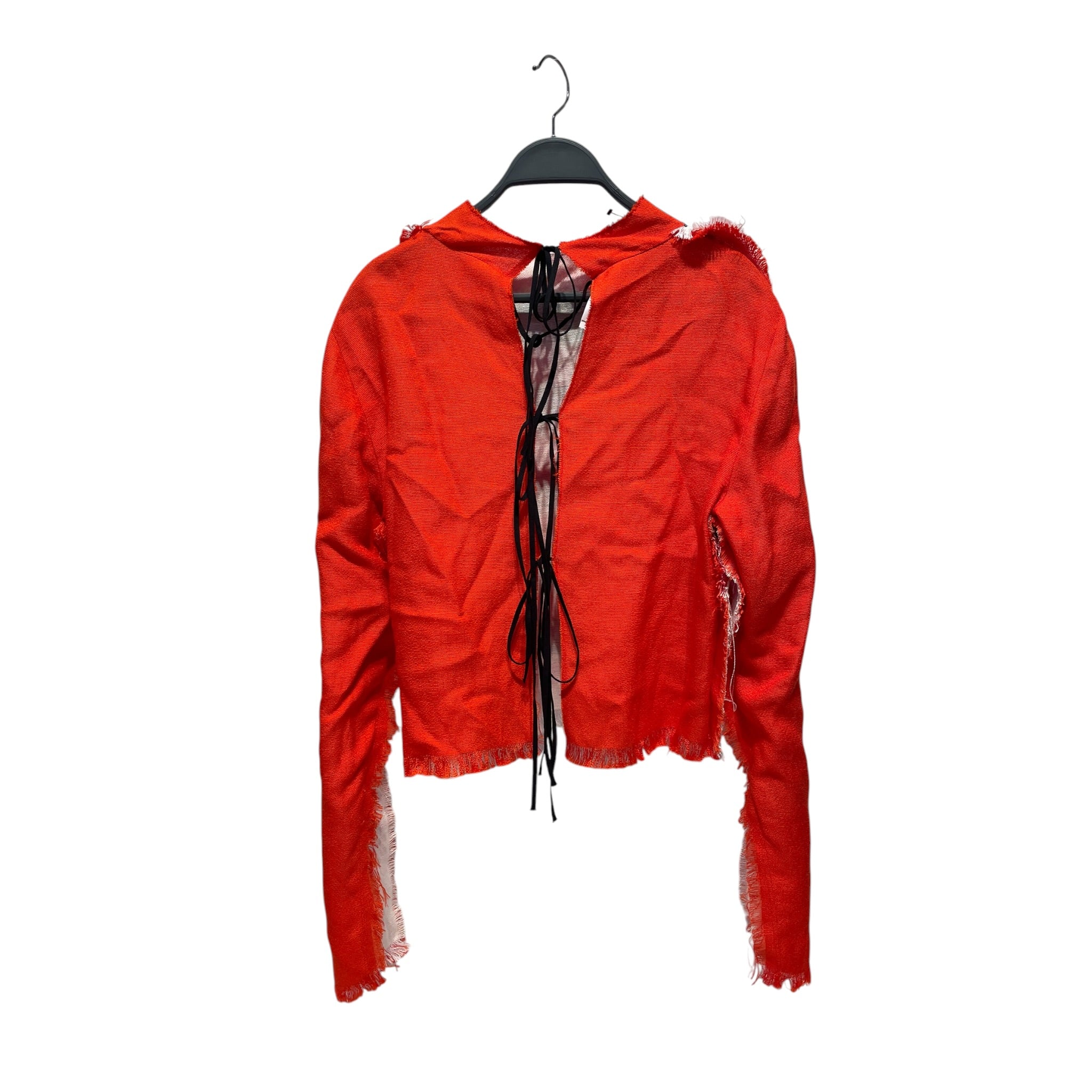 MARNI/LS Shirt/42/Stripe/Cotton/RED/ view 2