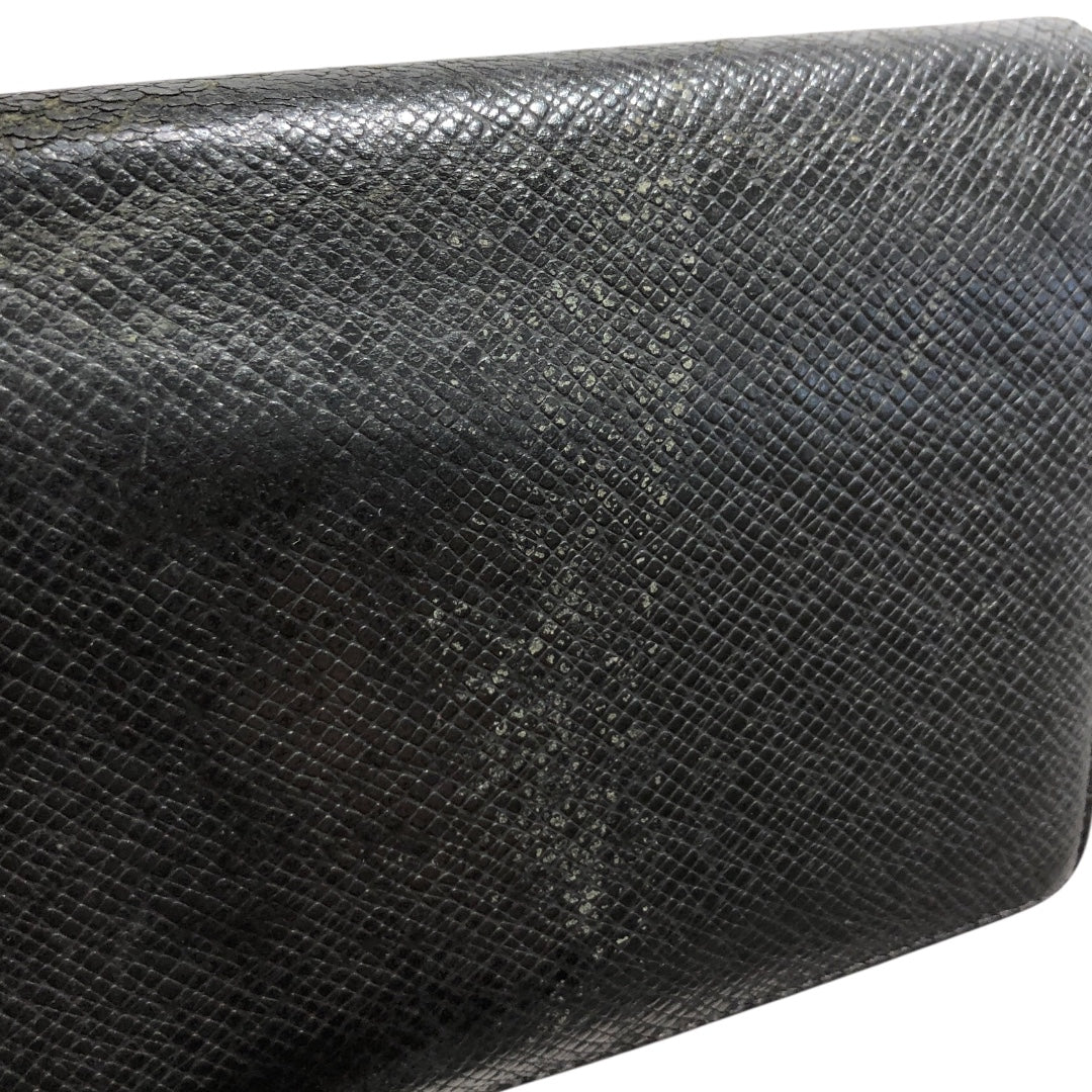LOUIS VUITTON/Long Wallet/OS/Leather/BLK/TA5114 view 4