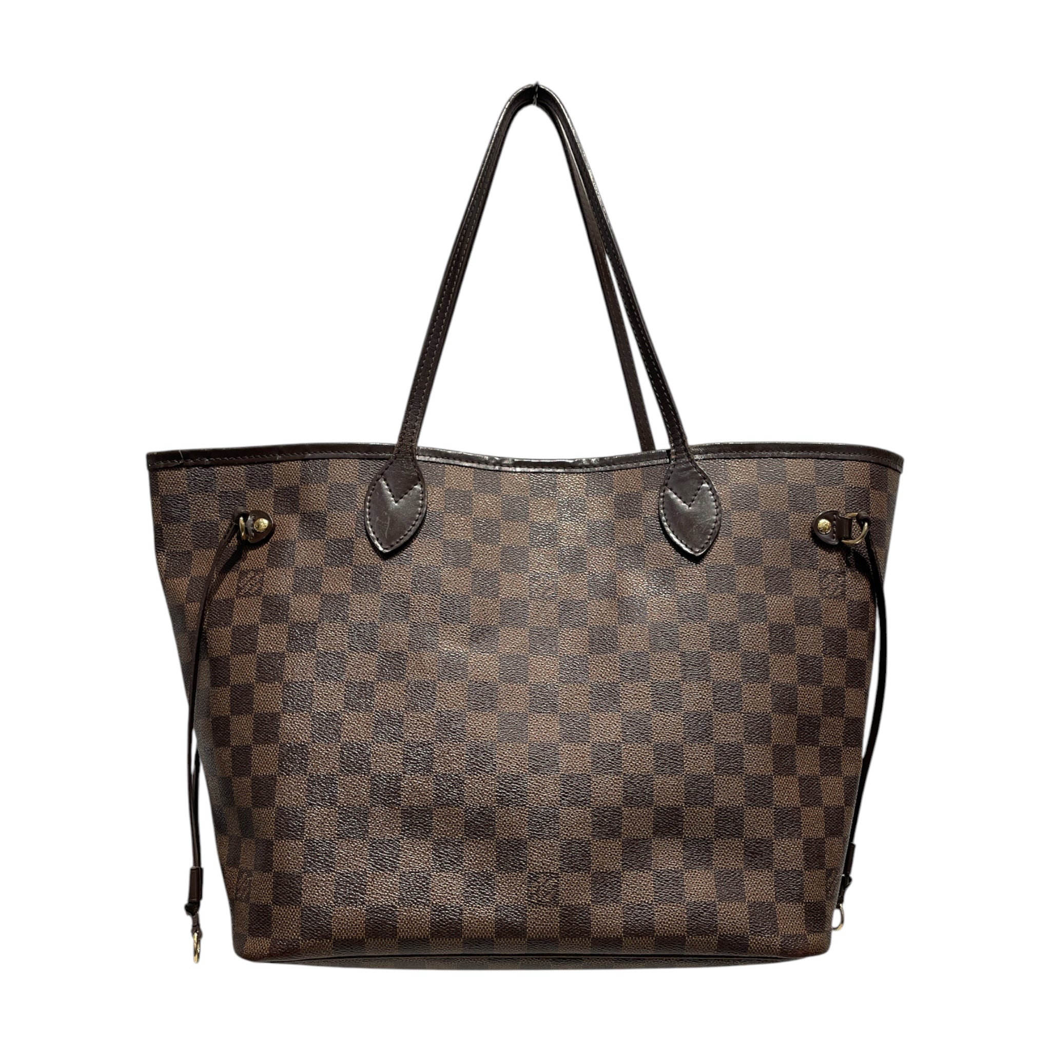 LOUIS VUITTON/Tote Bag/All Over Print/BRW/Nerverfull Damier Ebene As is view 1