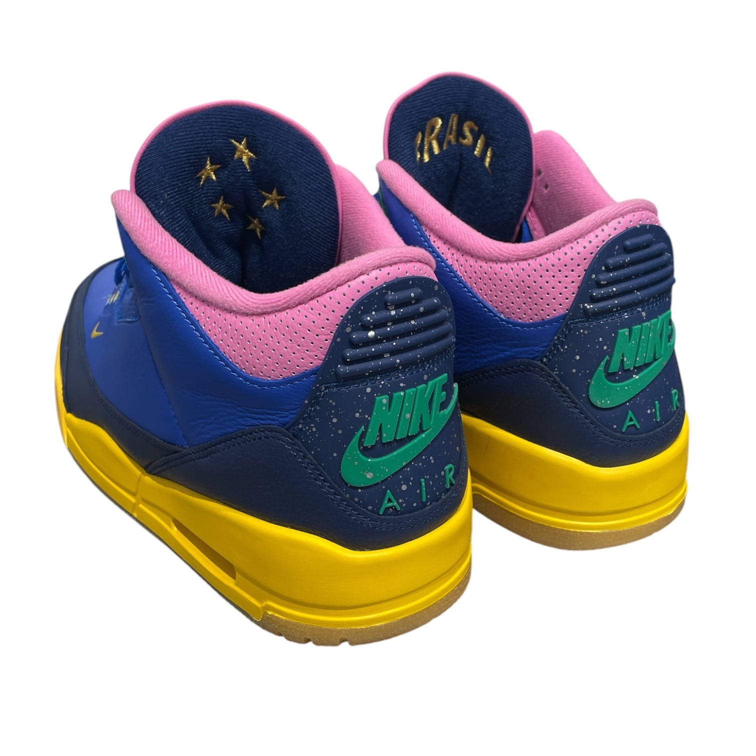 NIKE/Hi-Sneakers/US 10/Leather/BLU/JORDAN 3 BRAZIL view 2