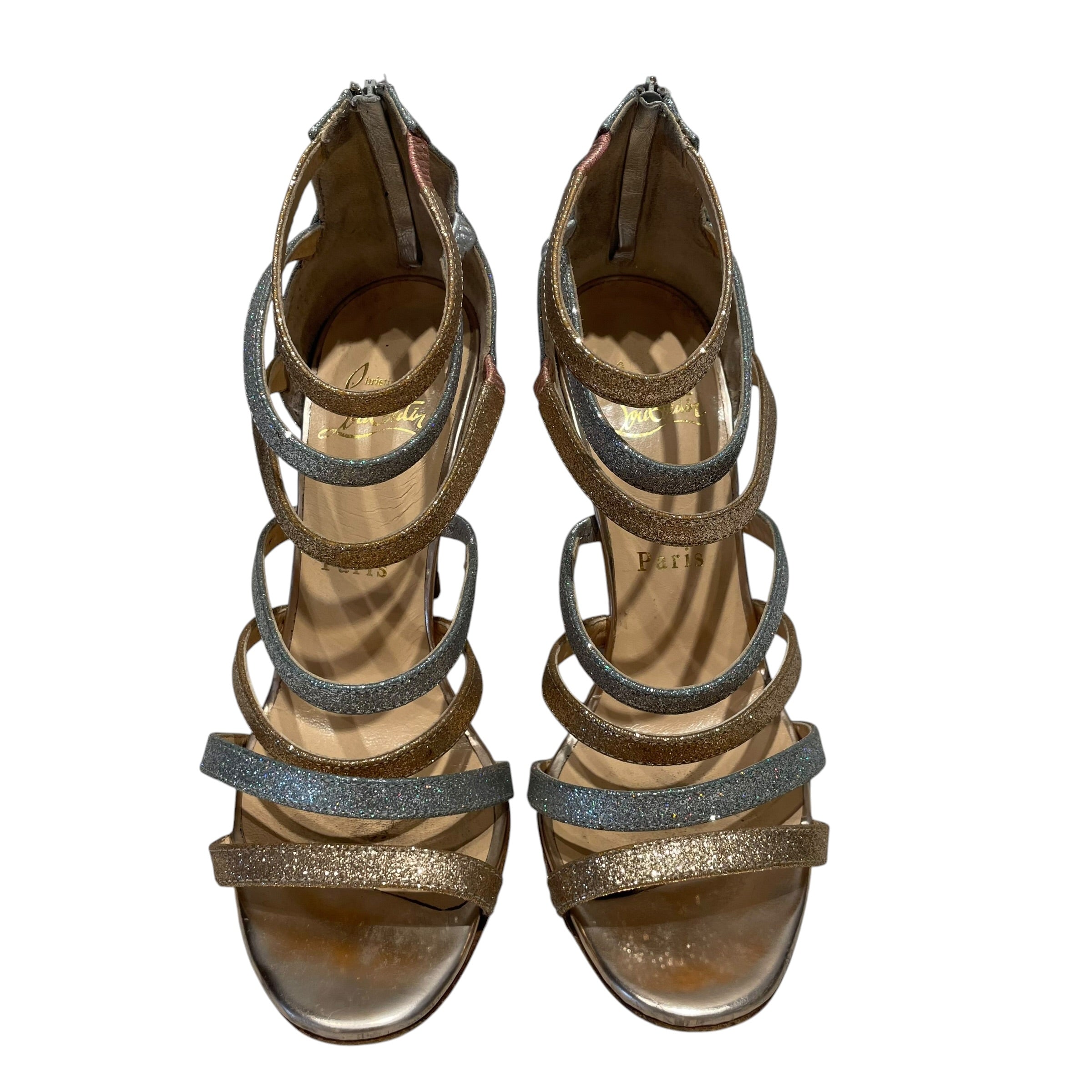 Christian Louboutin/Heels/EU 36.5/SLV/Mariniere 100 view 4