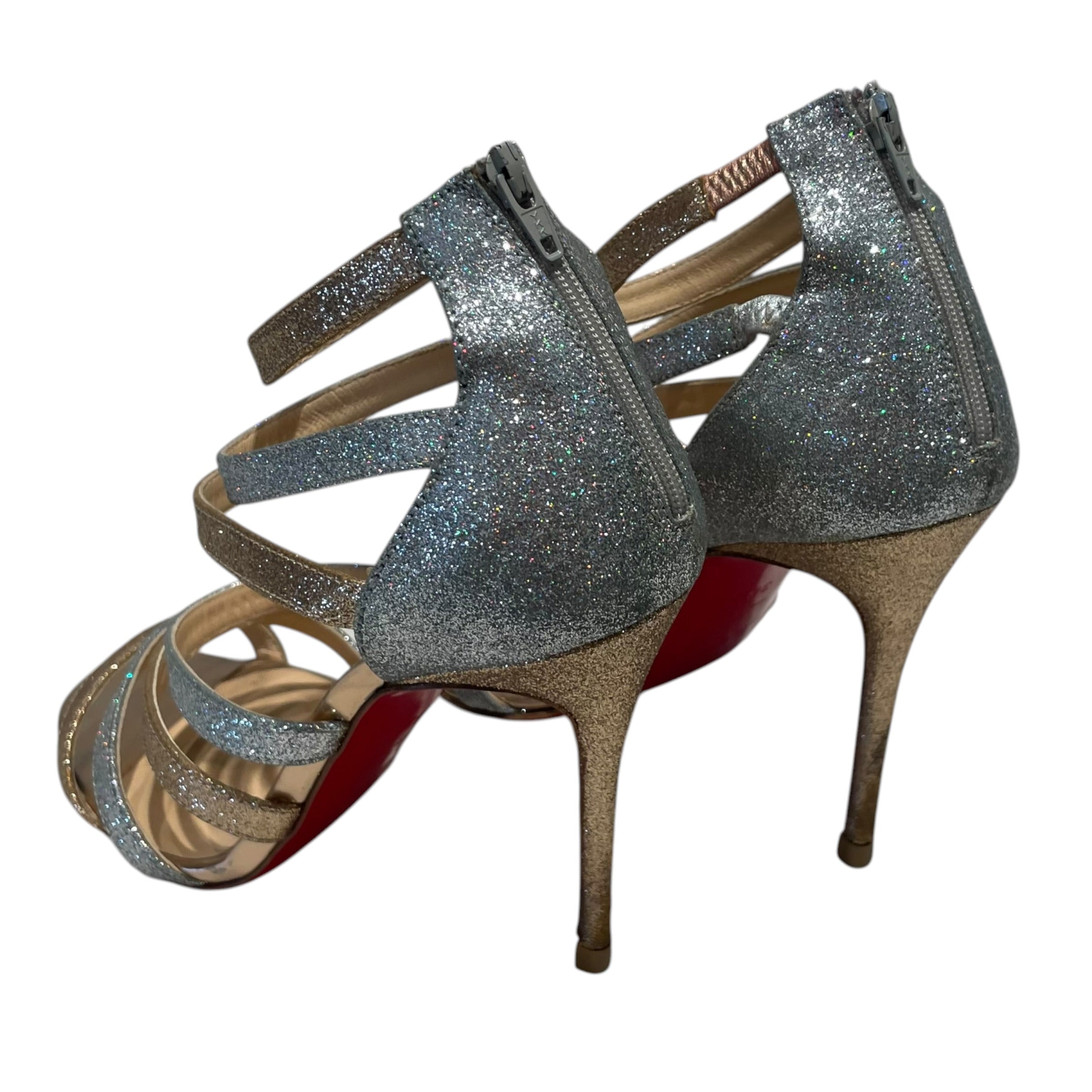 Christian Louboutin/Heels/EU 36.5/SLV/Mariniere 100 view 2