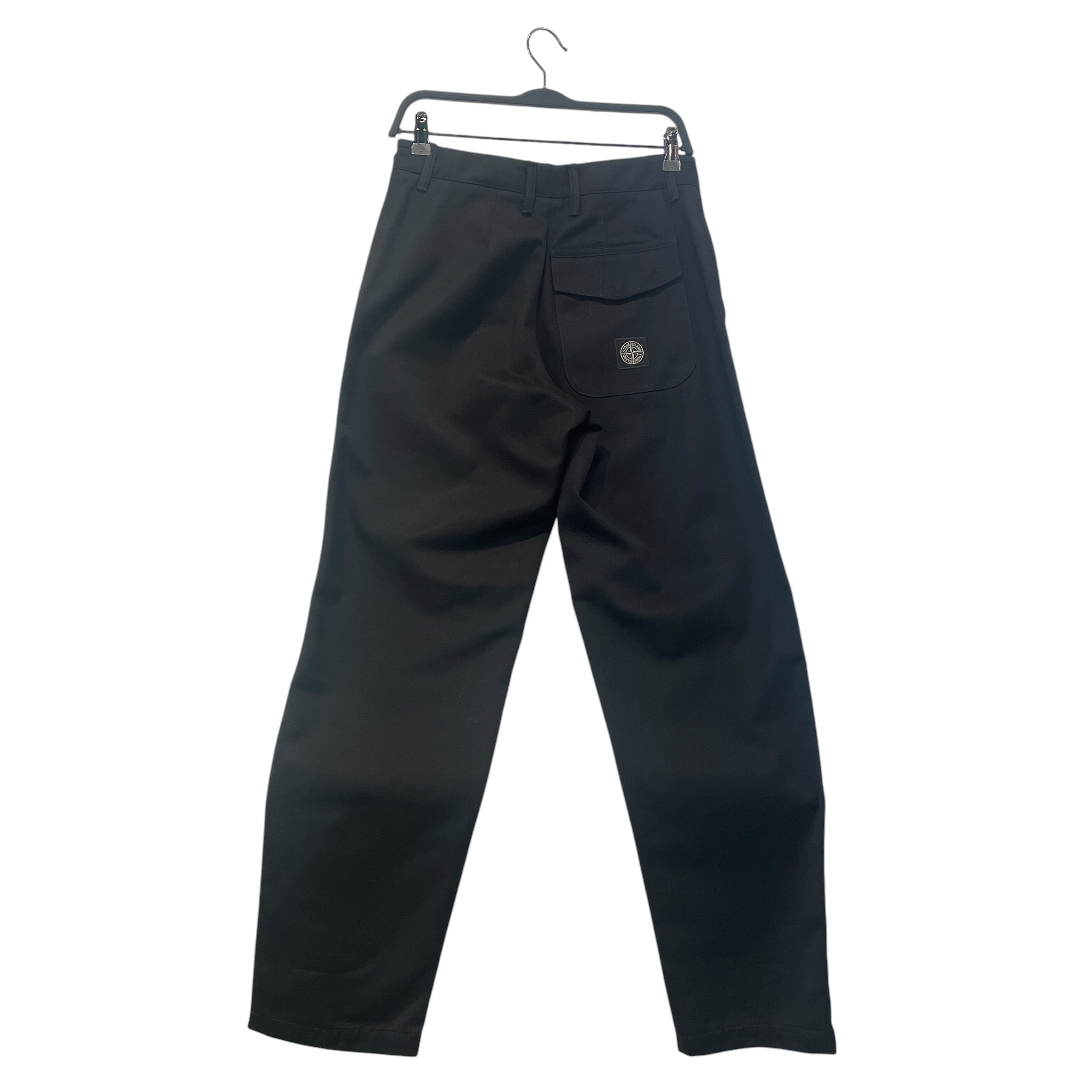STONE ISLAND/Straight Pants/30/Polyester/BLK/ view 2