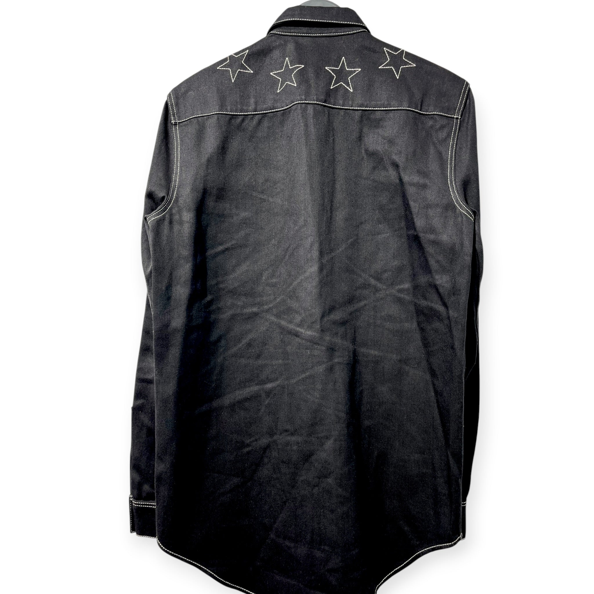 GIVENCHY/LS Shirt/S/Cotton/BLK/TISCI ERA STAR CONTRAST view 2
