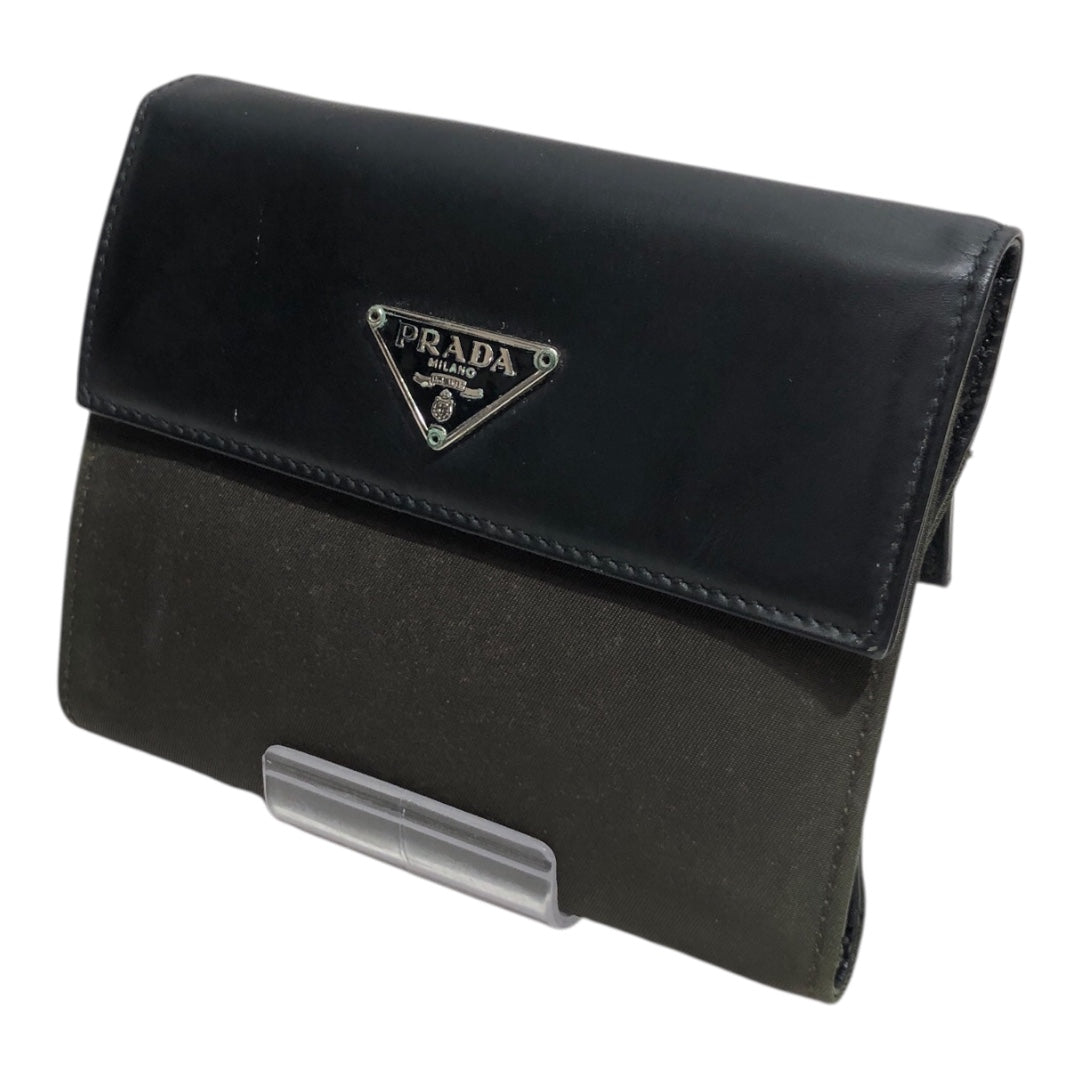 PRADA/Wallet/OS/Nylon/GRN/ view 1