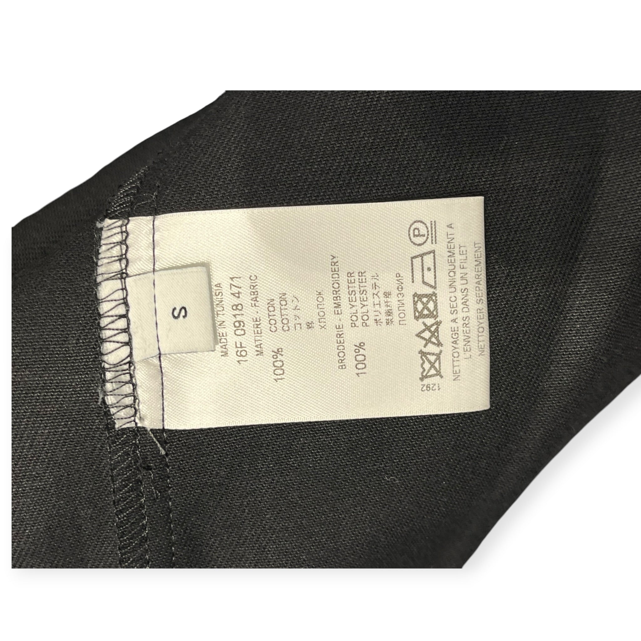 GIVENCHY/LS Shirt/S/Cotton/BLK/TISCI ERA STAR CONTRAST view 4