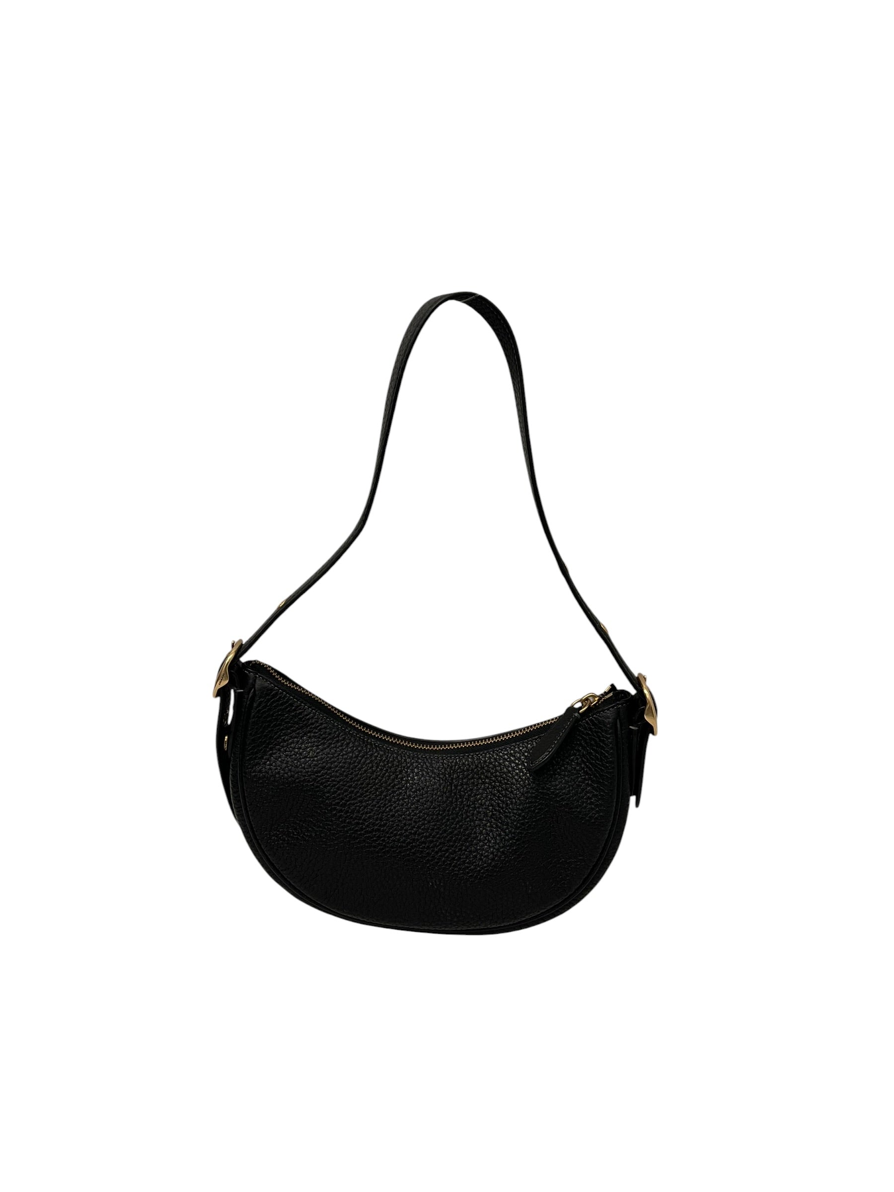 COACH/Pouch/Leather/BLK/LUNA SHOULDER BAG SMALL view 1
