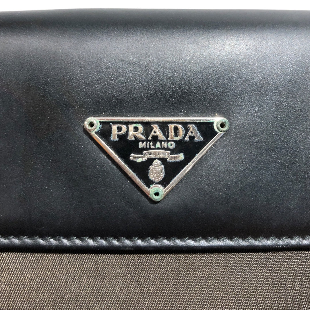 PRADA/Wallet/OS/Nylon/GRN/ view 3
