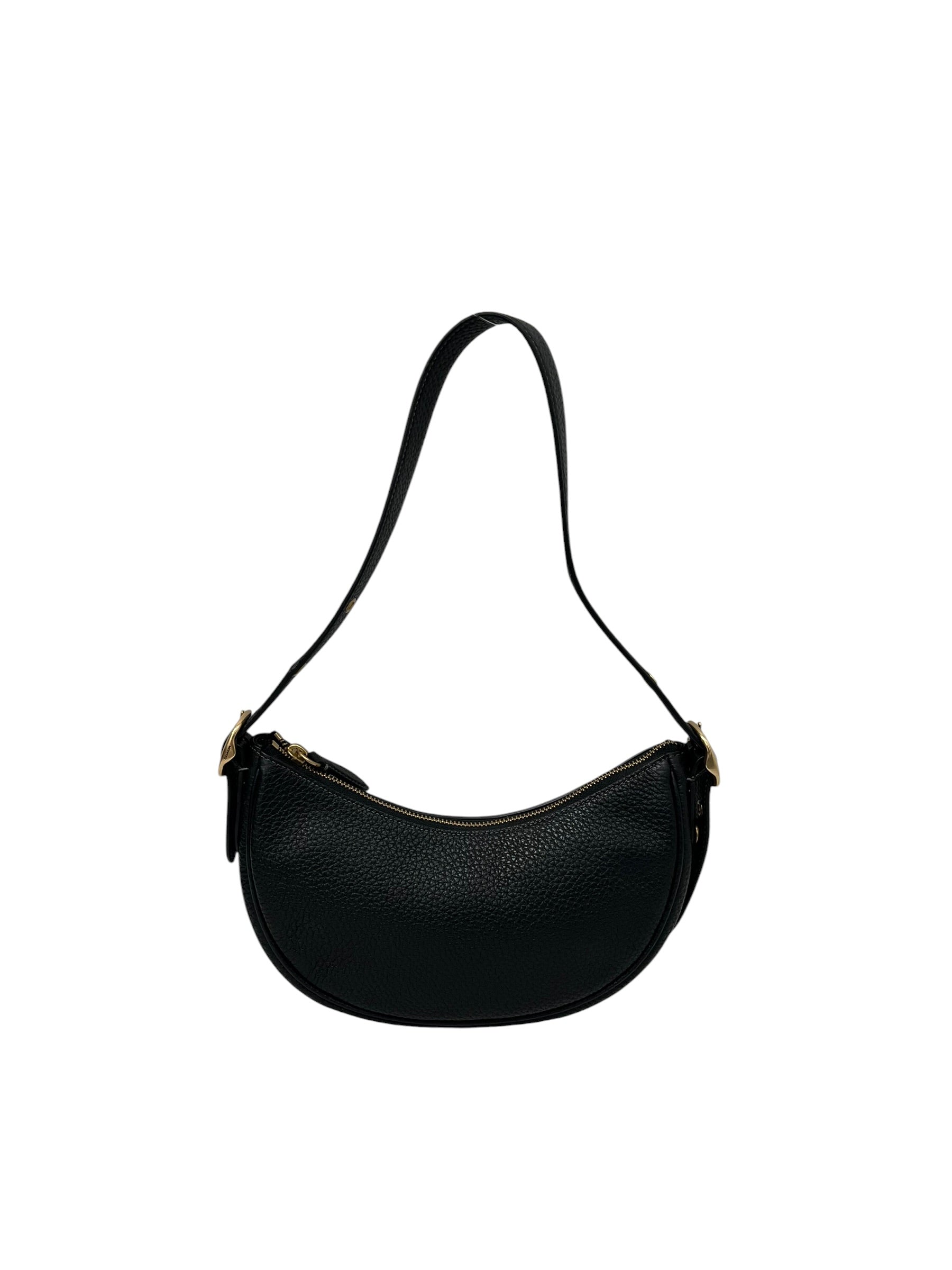 COACH/Pouch/Leather/BLK/LUNA SHOULDER BAG SMALL view 2