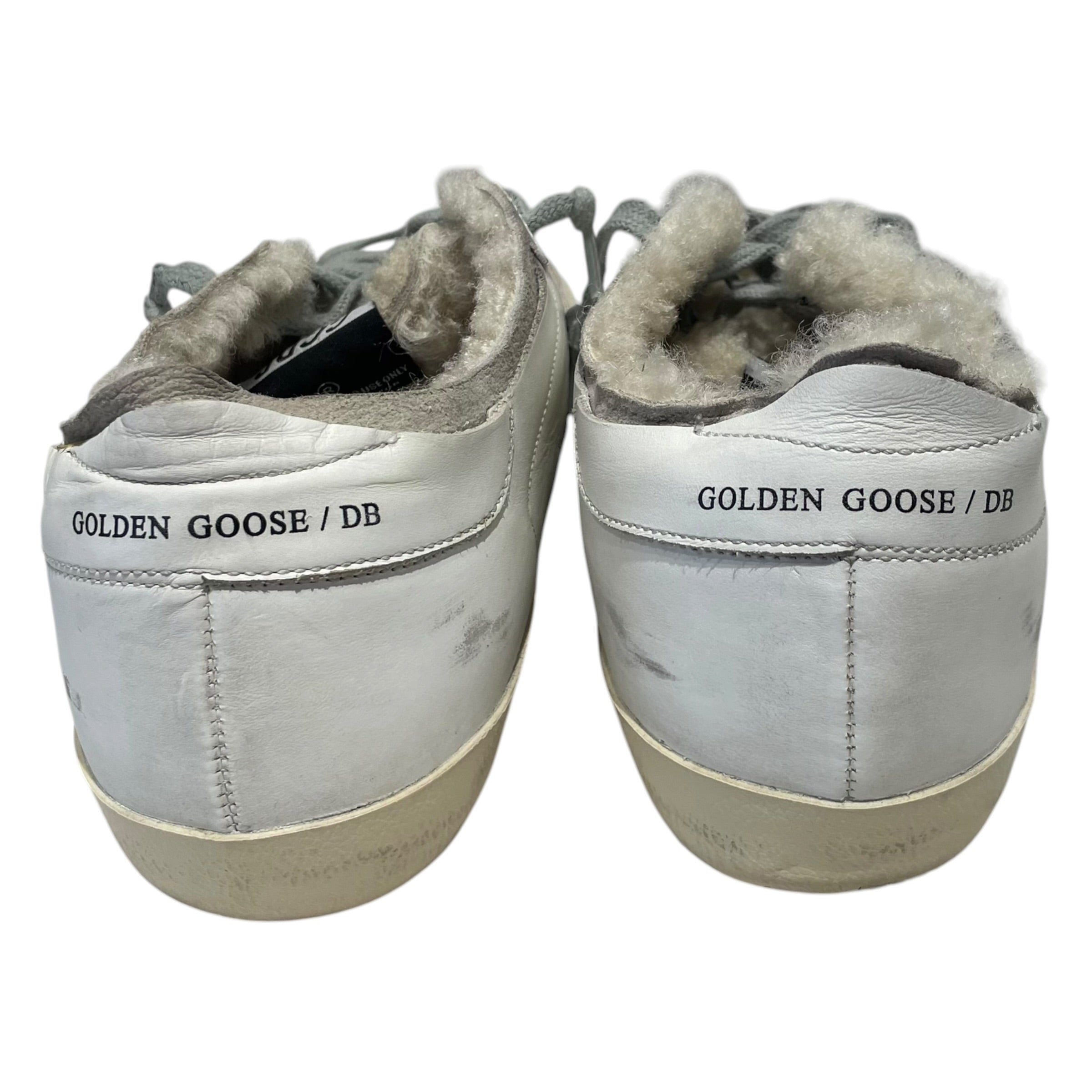 GOLDEN GOOSE/Low-Sneakers/EU 40/WHT/Super-Star Sabot Fur Lined view 5