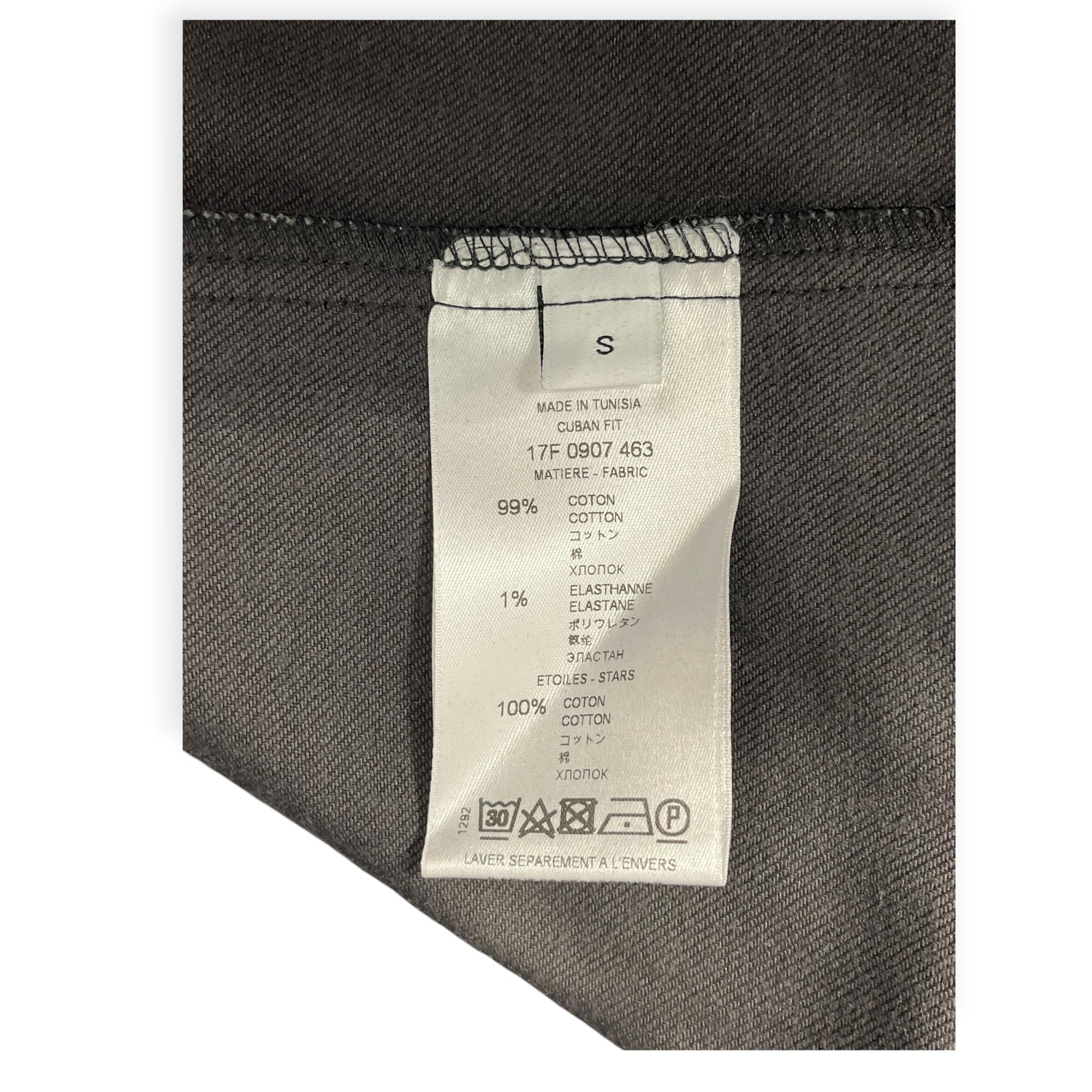 GIVENCHY/LS Shirt/S/Cotton/BLK/TISCI ERA WHITE STAR BLK SHIRT view 4