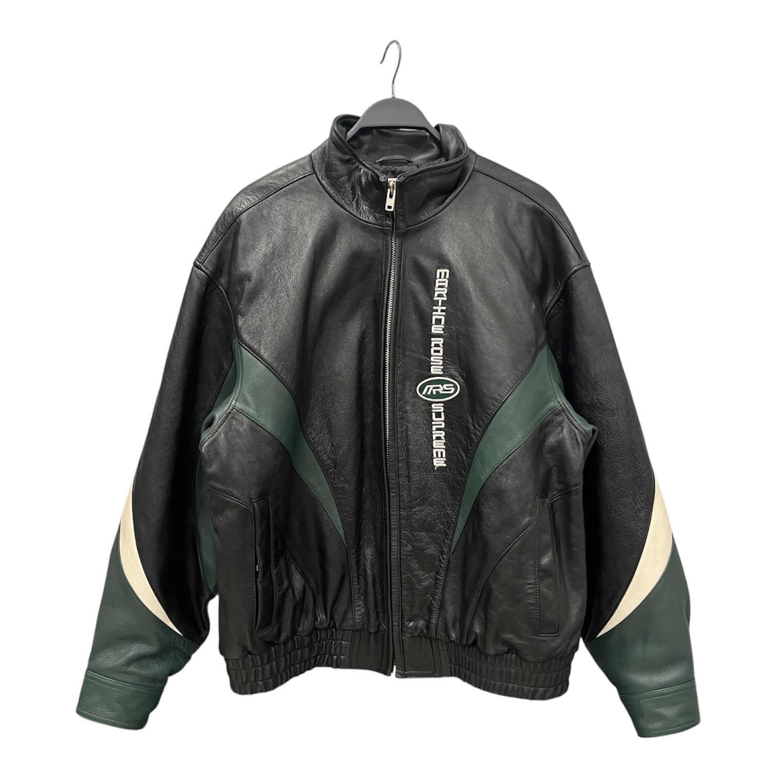 MARTINE ROSE/Supreme/Leather Jkt/L/Leather/BLK/FW24 Leather Jacket view 1