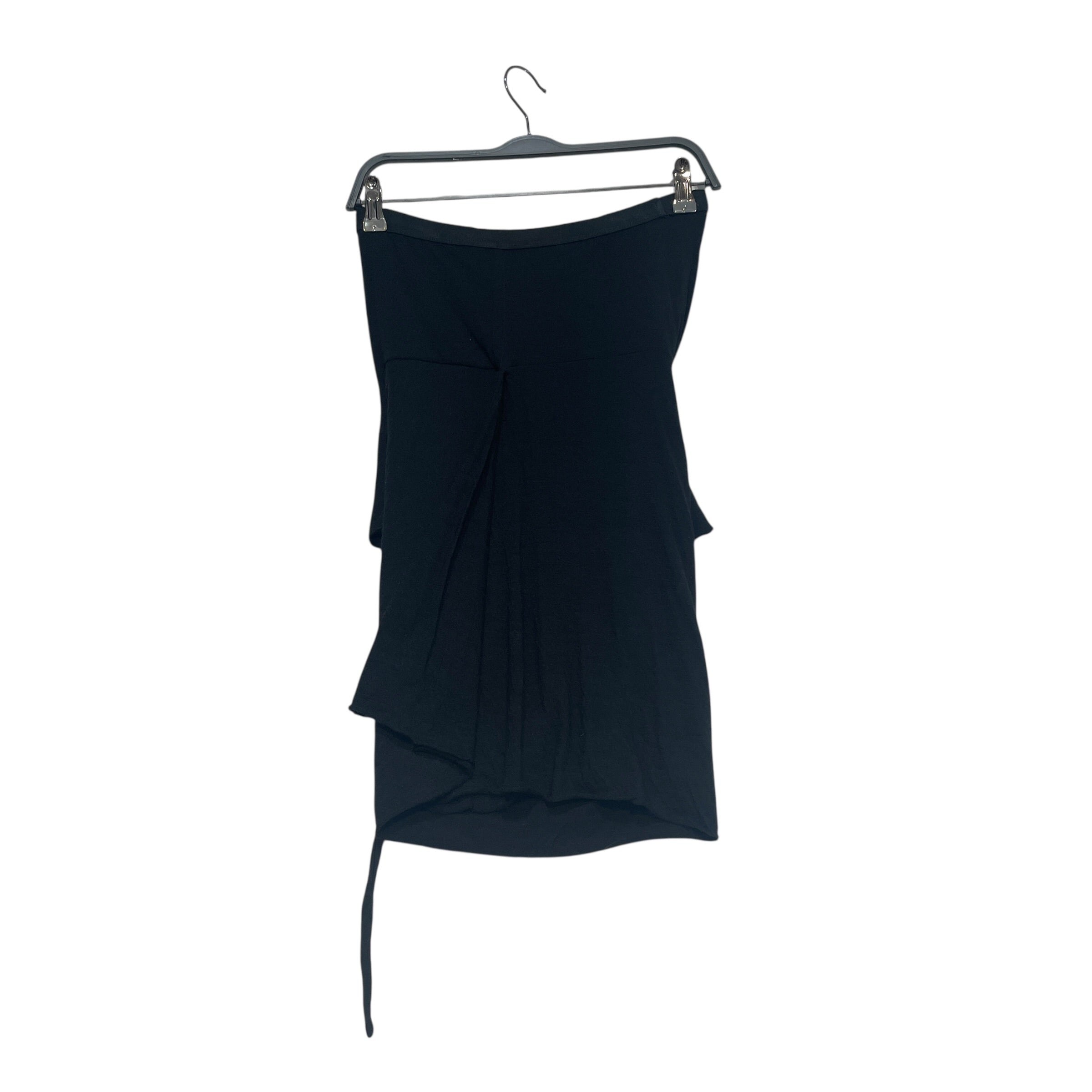 Rick Owens/Skirt/6/Wool/BLK/Midi Length/Dustulator AW06 Tie Skirt view 2