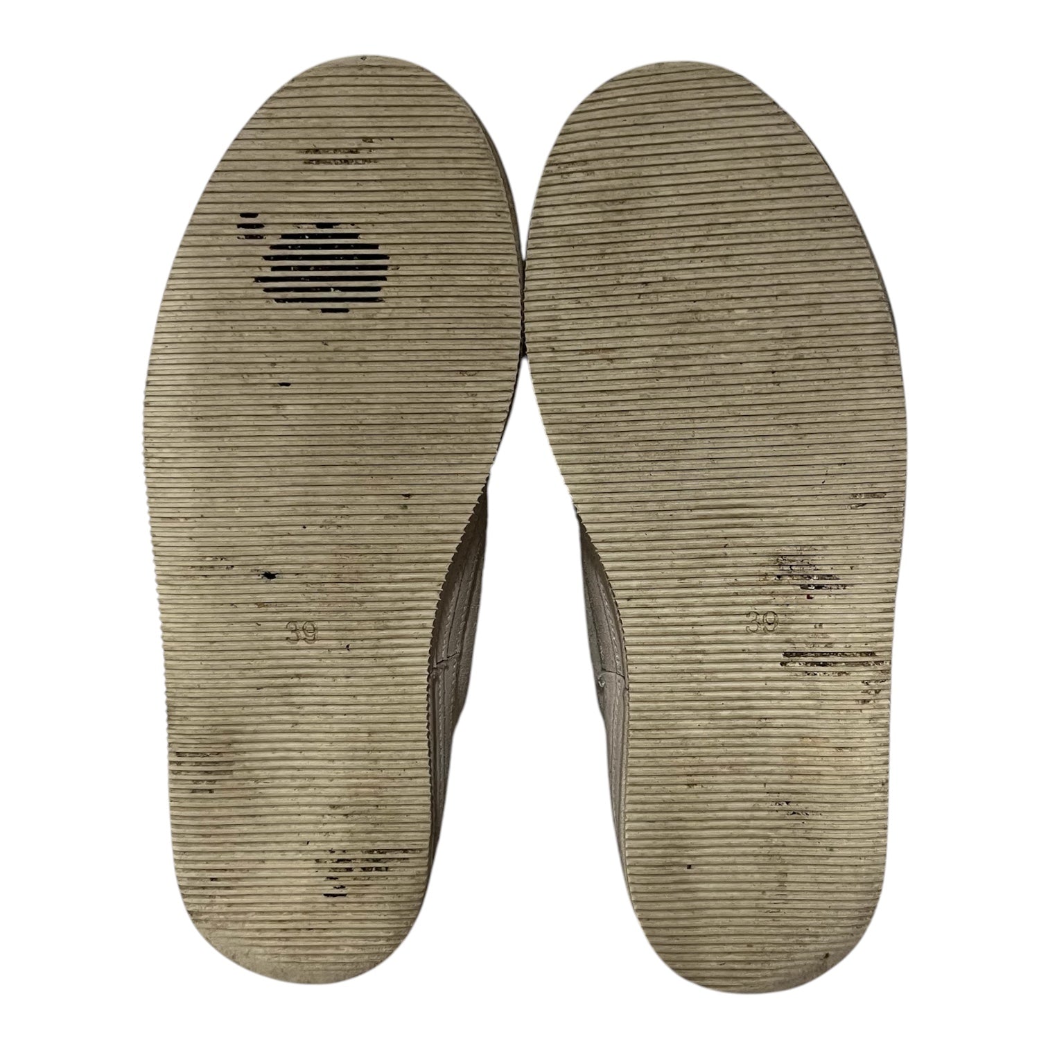 ANN DEMEULEMEESTER/Low-Sneakers/EU 39/Suede/WHT/low snkrs view 3