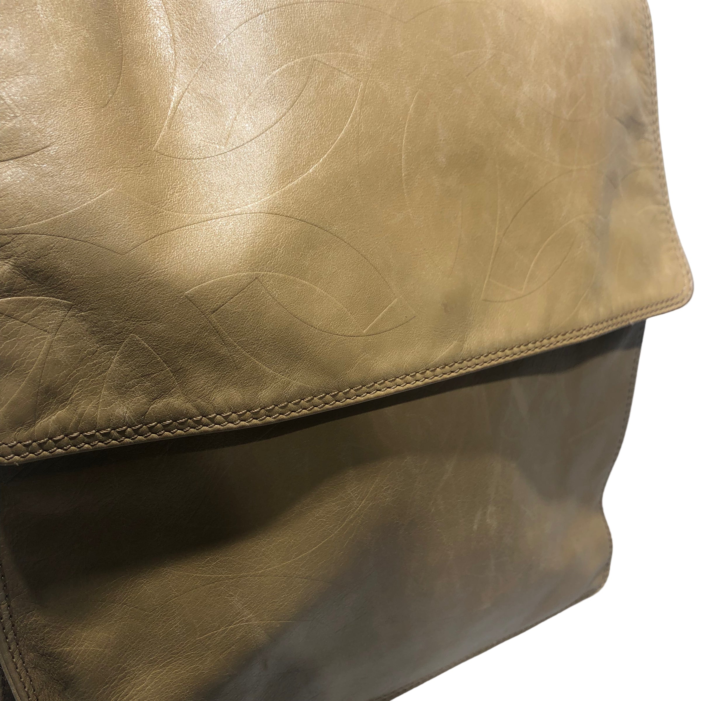 CHANEL/Bag/Leather/BEG/Messenger view 4