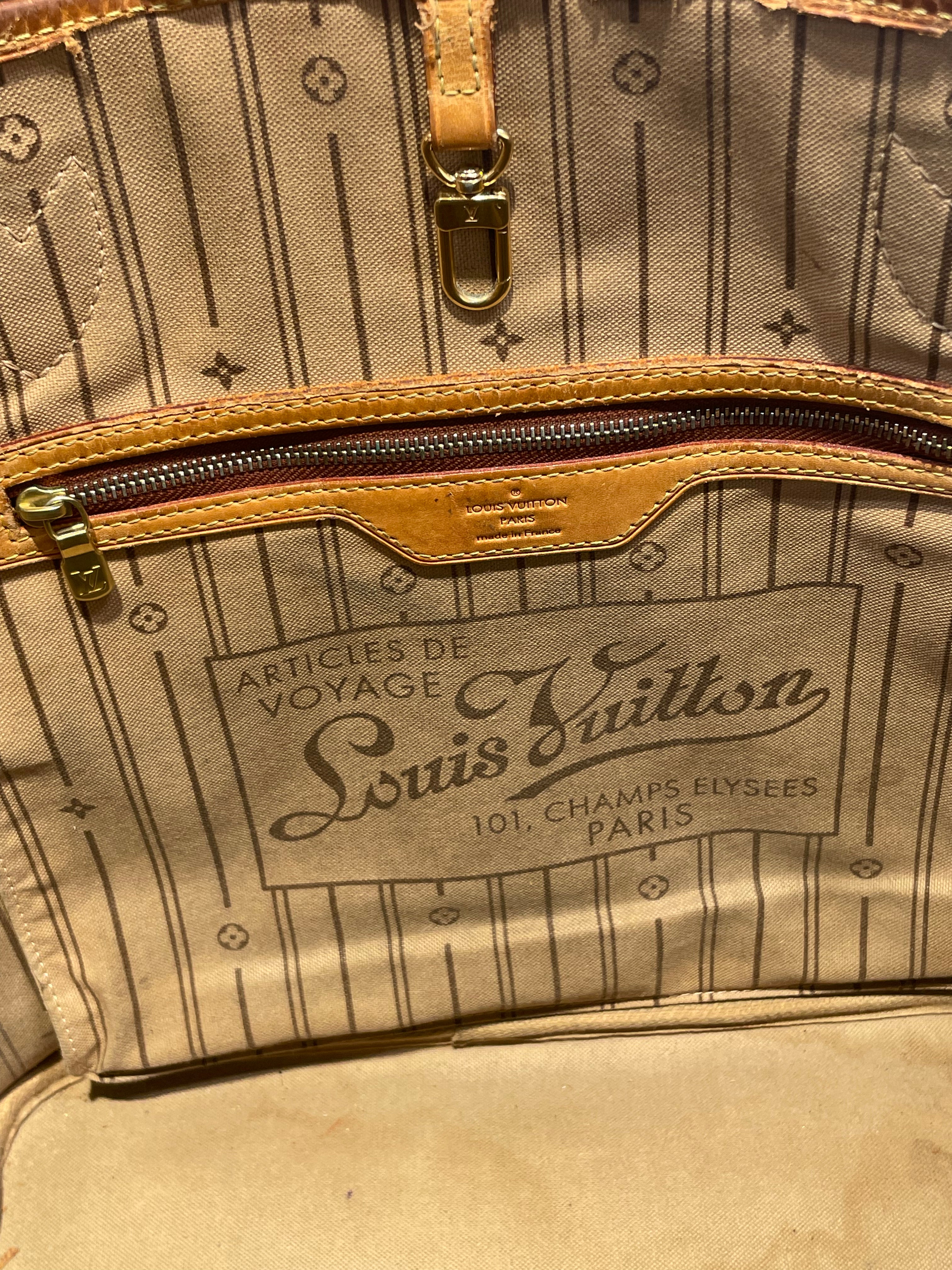 LOUIS VUITTON/Hand Bag/Monogram/Leather/MLT/neverfull/101,champs/articles view 7