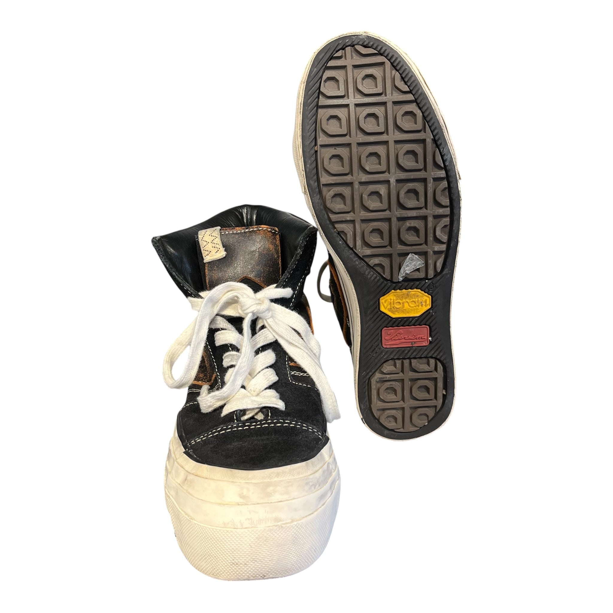 visvim/Hi-Sneakers/US 9/Suede/BLK/ZEPHYR HI G view 4