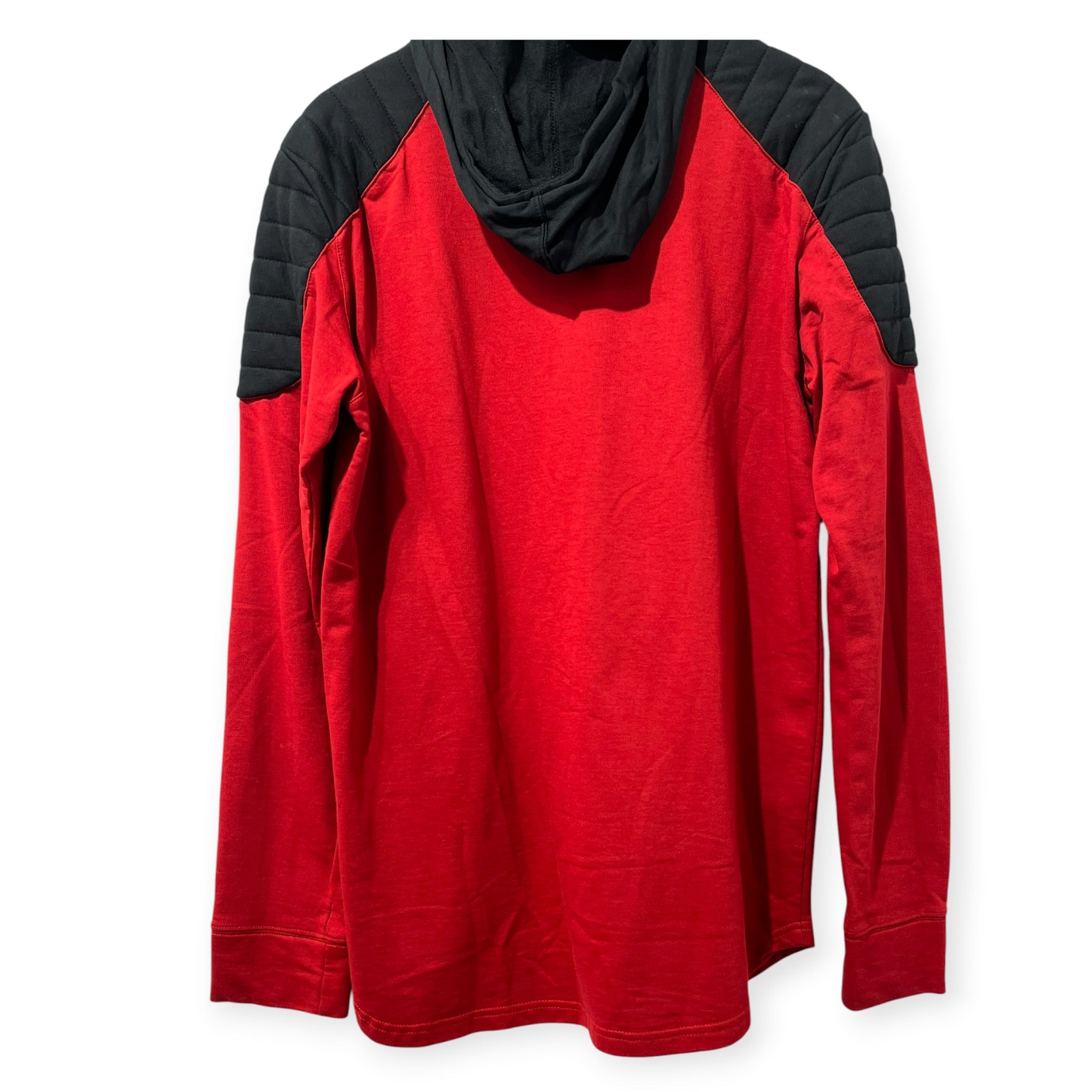 BALMAIN/Hoodie/M/Cotton/RED/2015 MOTO RAGLAN HOODIE view 3