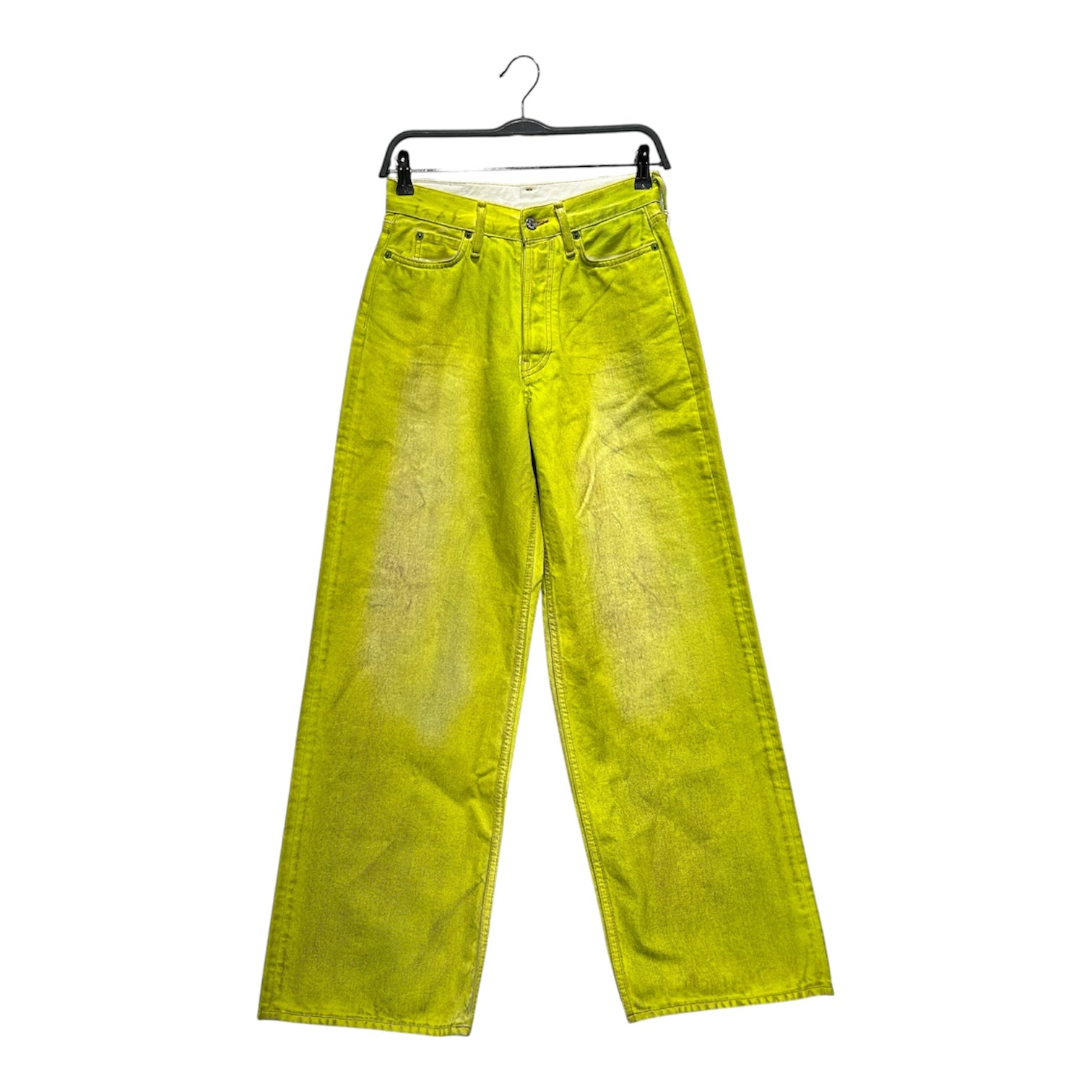 Acne Studios/Wide Leg Pants/32/Denim/YEL/ view 1