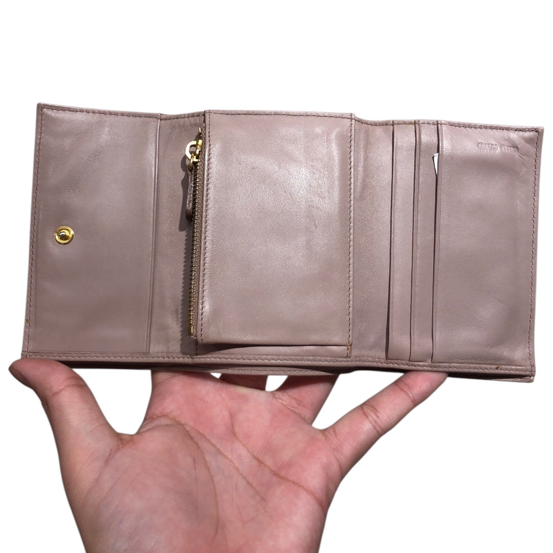 MIU MIU/Wallet/OS/Animal Pattern/BEG/ view 4
