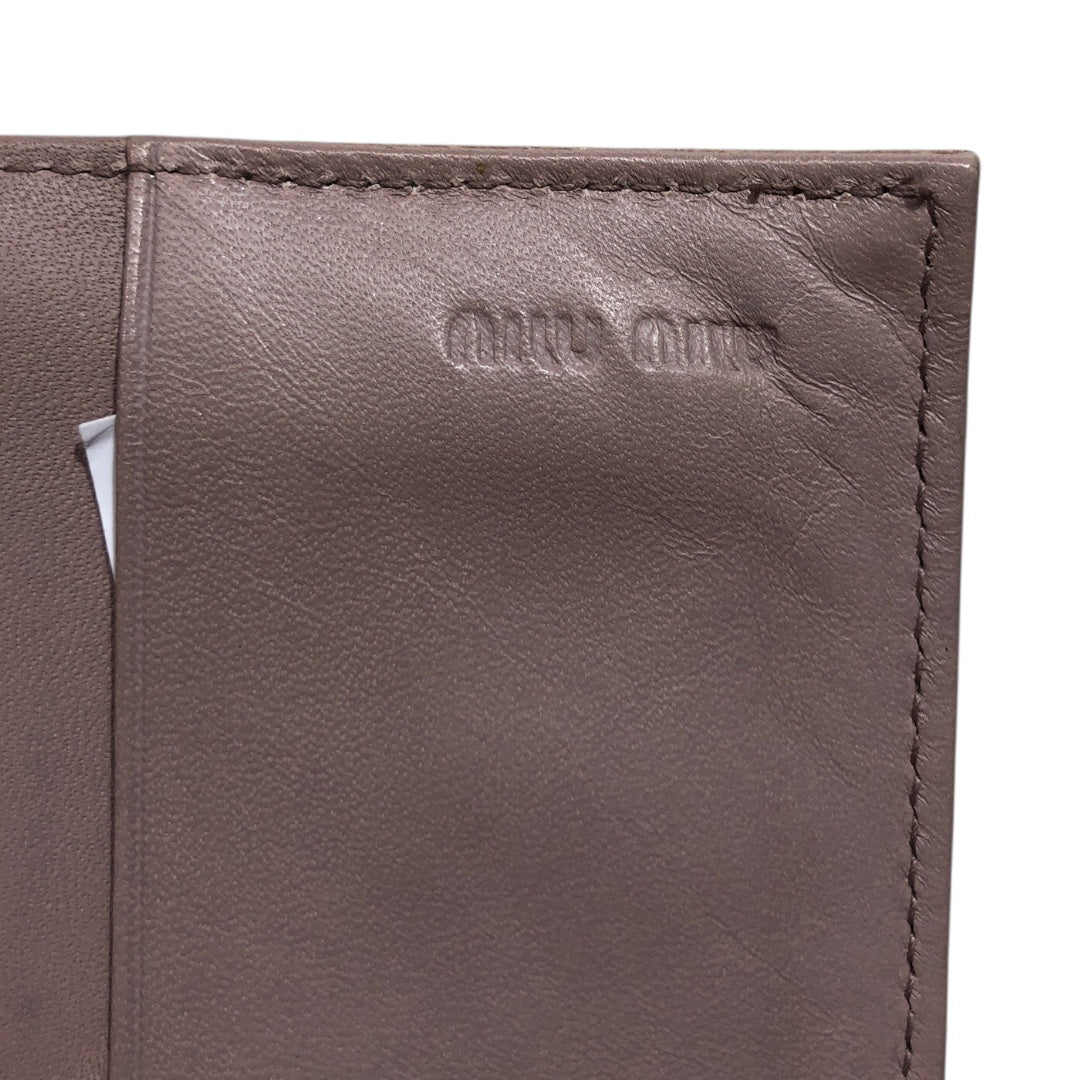 MIU MIU/Wallet/OS/Animal Pattern/BEG/ view 5