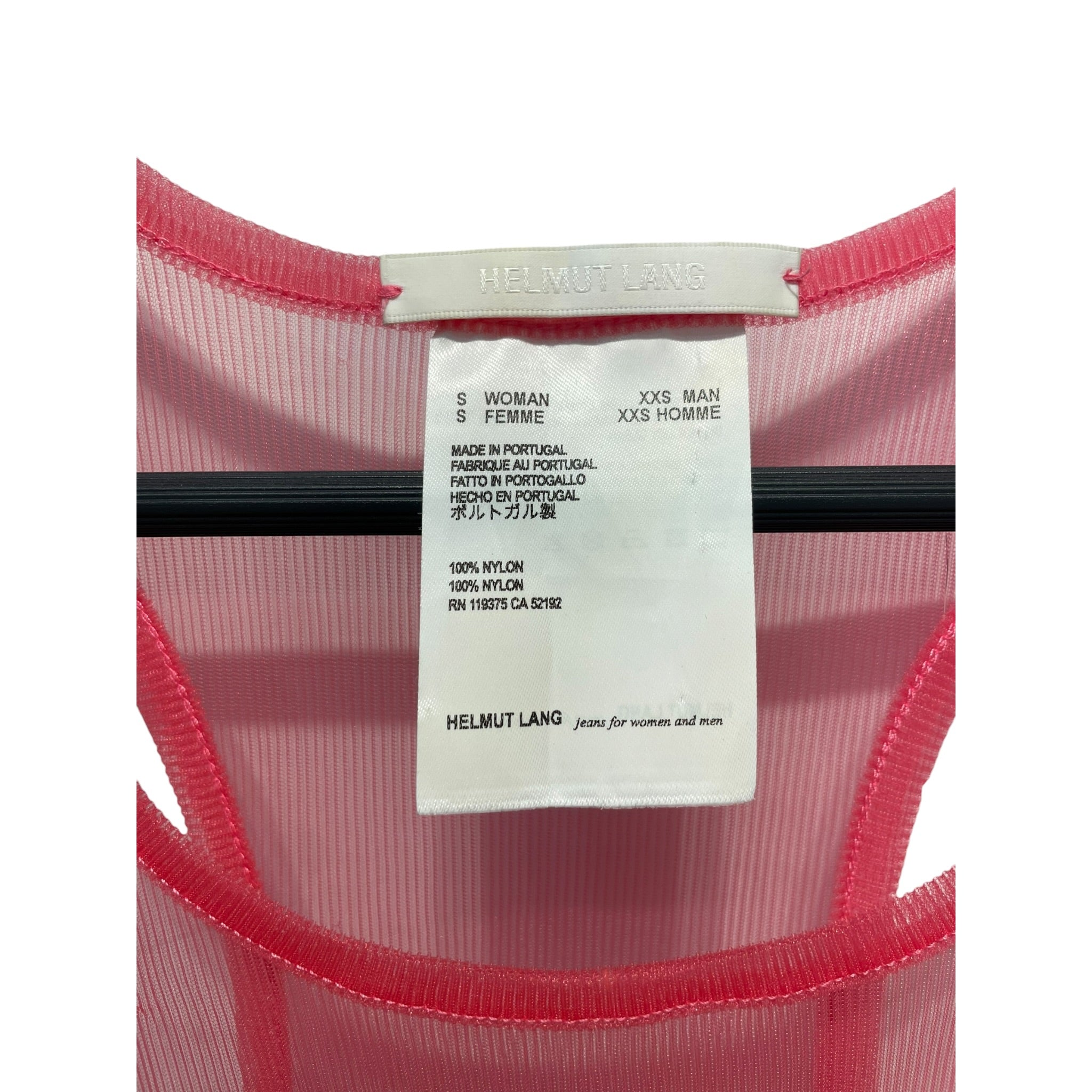 Helmut Lang/Dress/XS/Iridescent/Nylon/PNK/ view 3