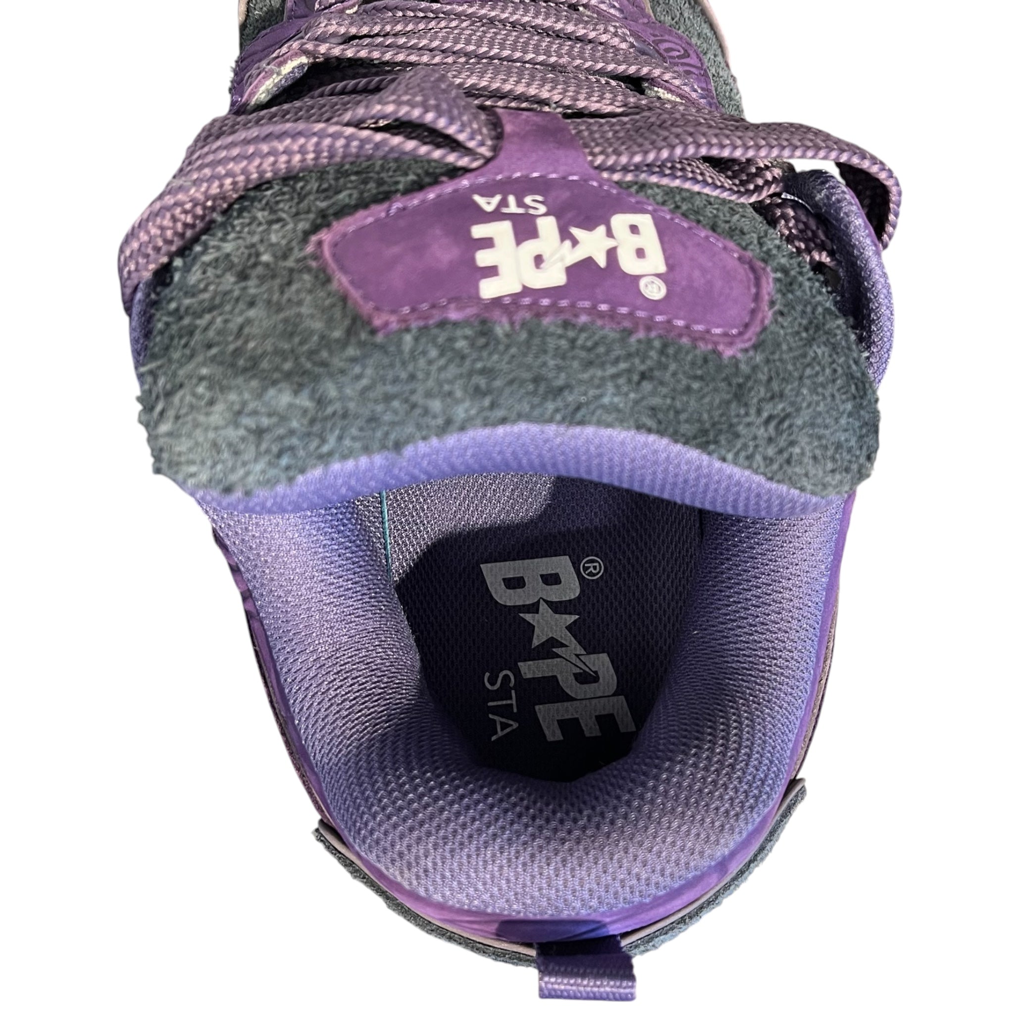 A BATHING APE/Low-Sneakers/US 12/PPL/purple flipsta view 3
