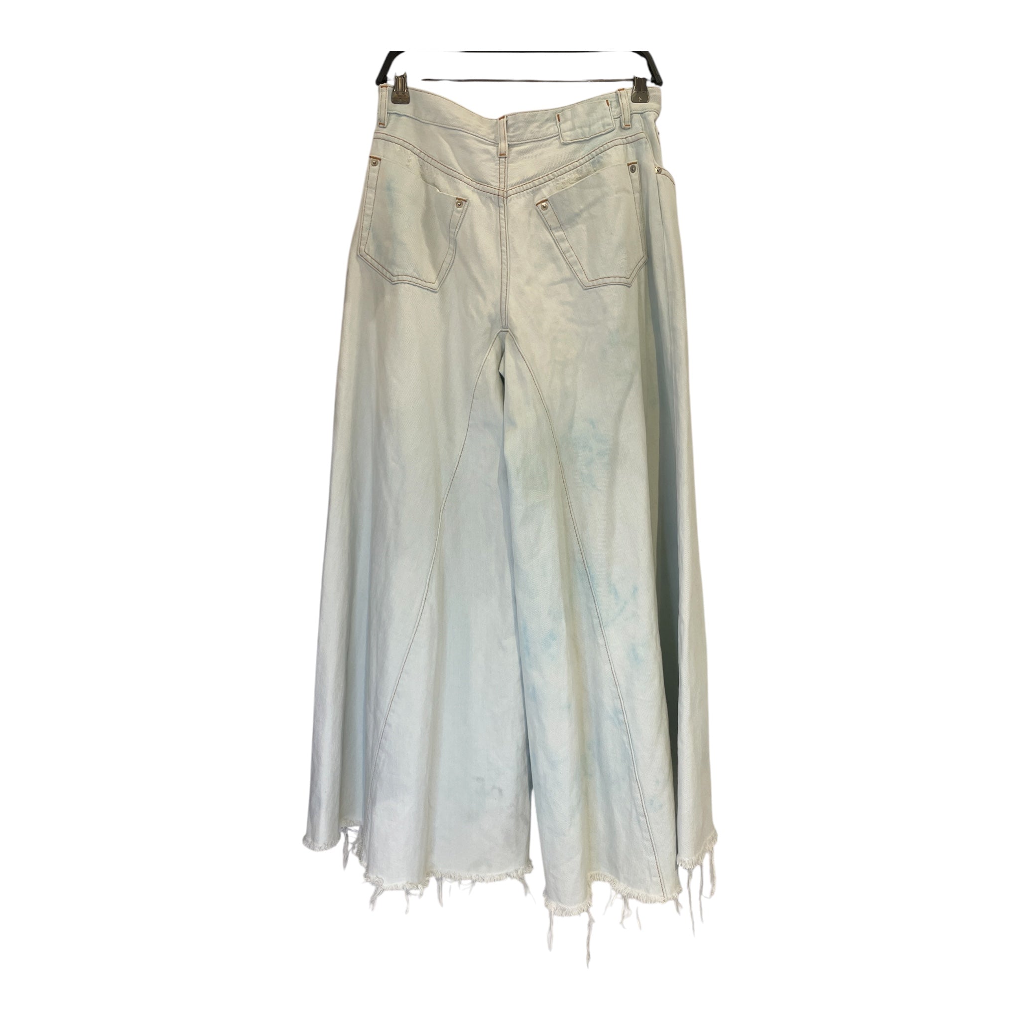 MM6/Wide Leg Pants/44/Denim/BLU/LIGHT BLUE view 2