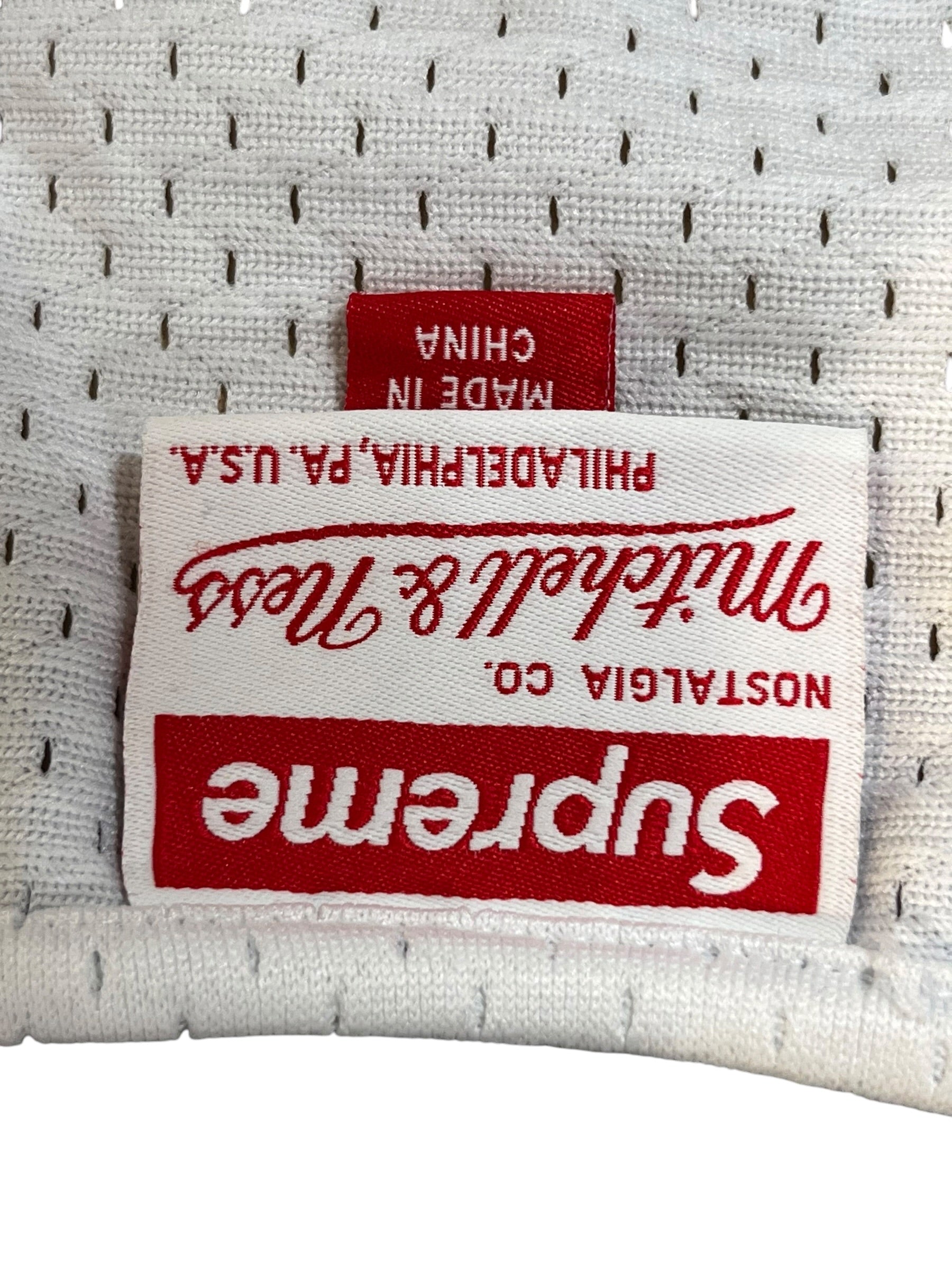 Supreme/mitchell&ness/Tank Top/L/Polyester/WHT/All Over Print/NYC JERSERY 2021 view 3