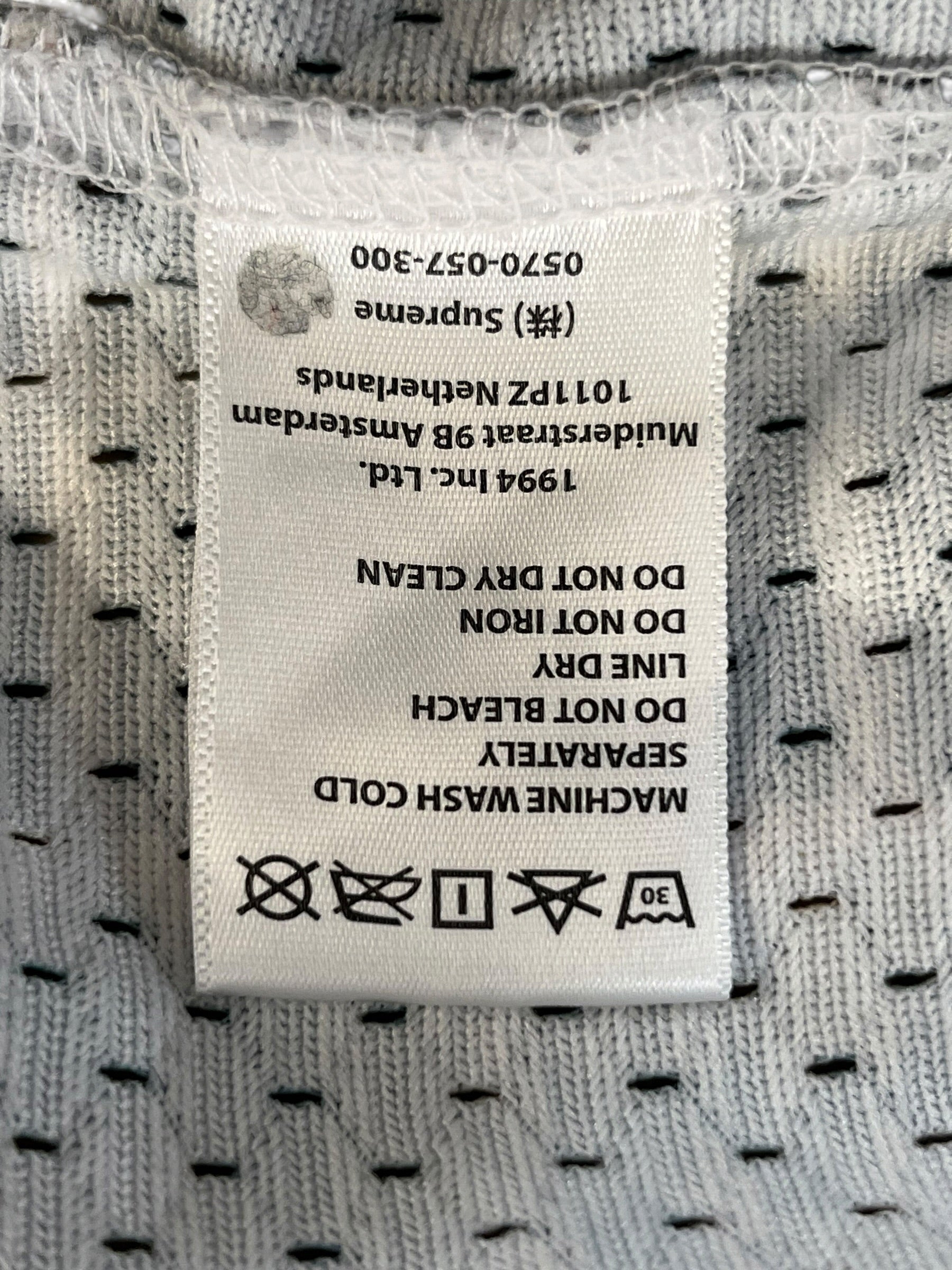 Supreme/mitchell&ness/Tank Top/L/Polyester/WHT/All Over Print/NYC JERSERY 2021 view 4