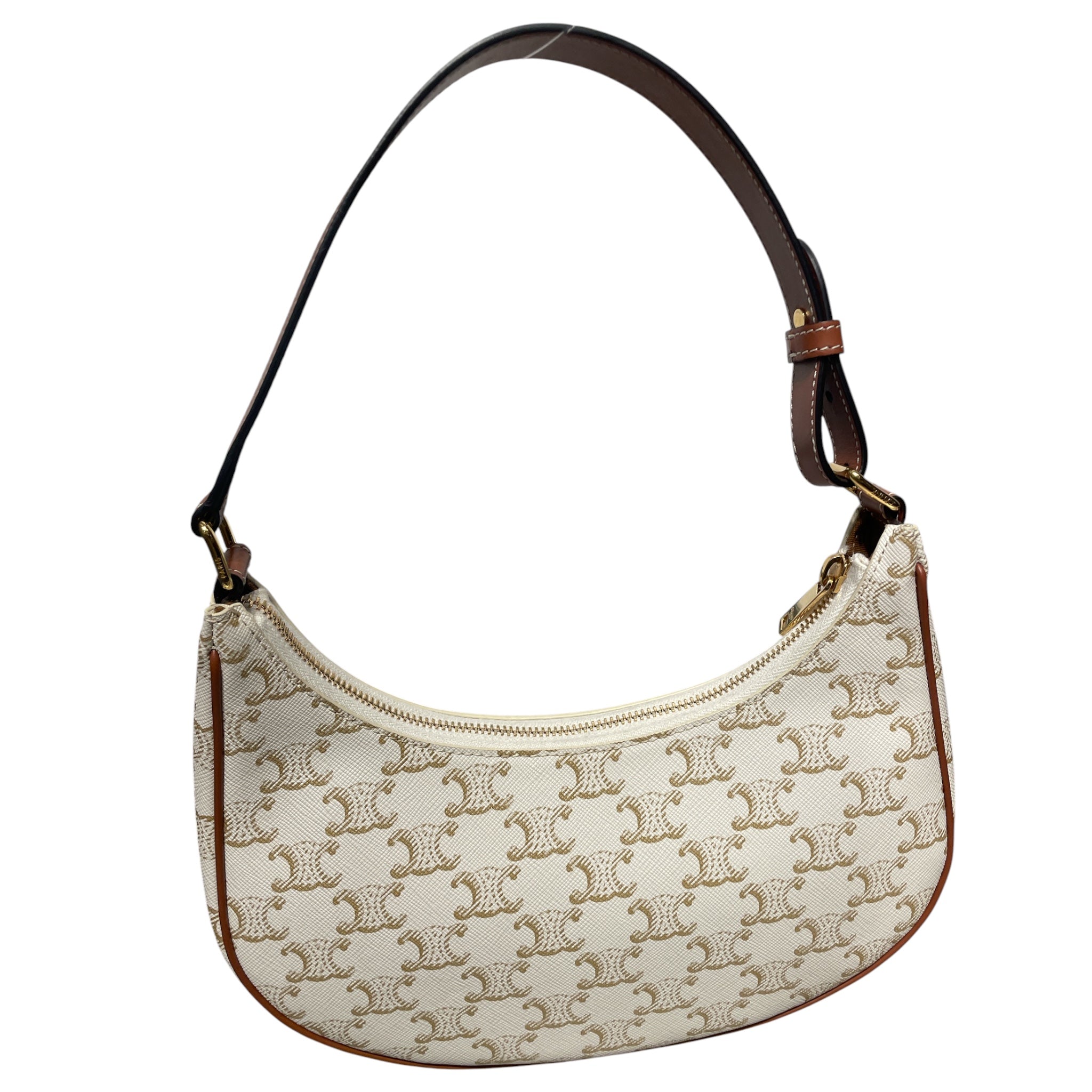 CELINE/Bag/Monogram/Leather/WHT/TRIOMPHE CANVAS view 2