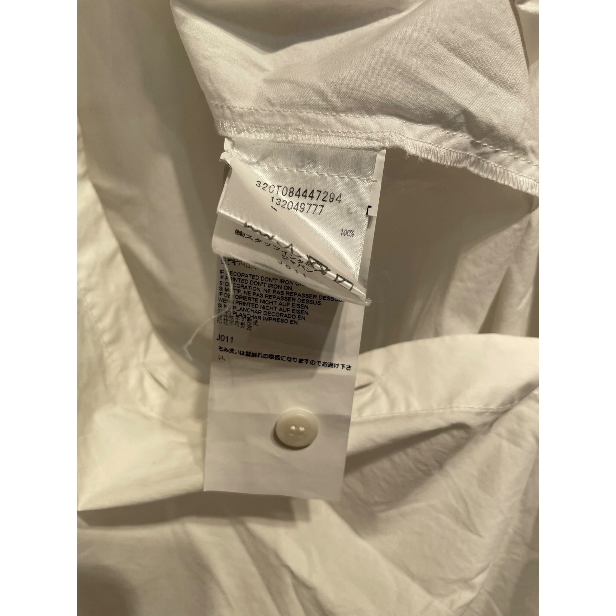 MM6/LS Dress/M/Cotton/WHT/ view 4