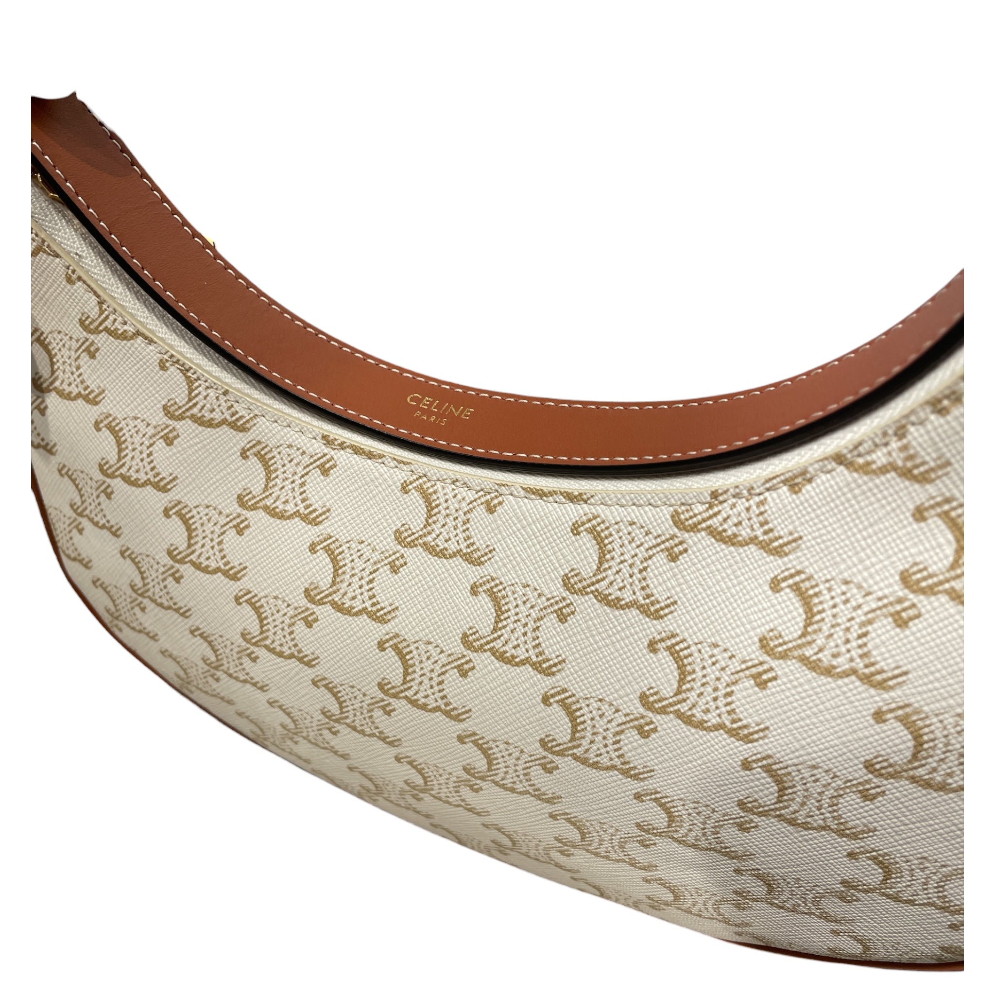 CELINE/Bag/Monogram/Leather/WHT/TRIOMPHE CANVAS view 5