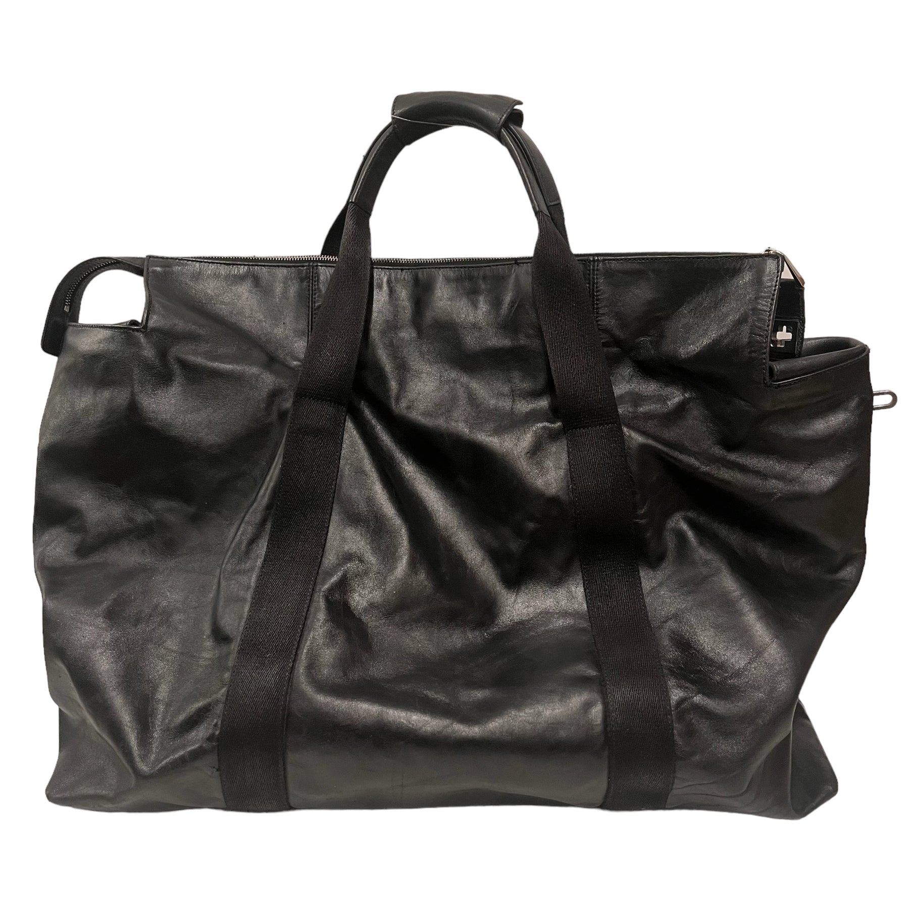 BALLY/Bag/Leather/BLK/duffle bag 2nd STREET USA
