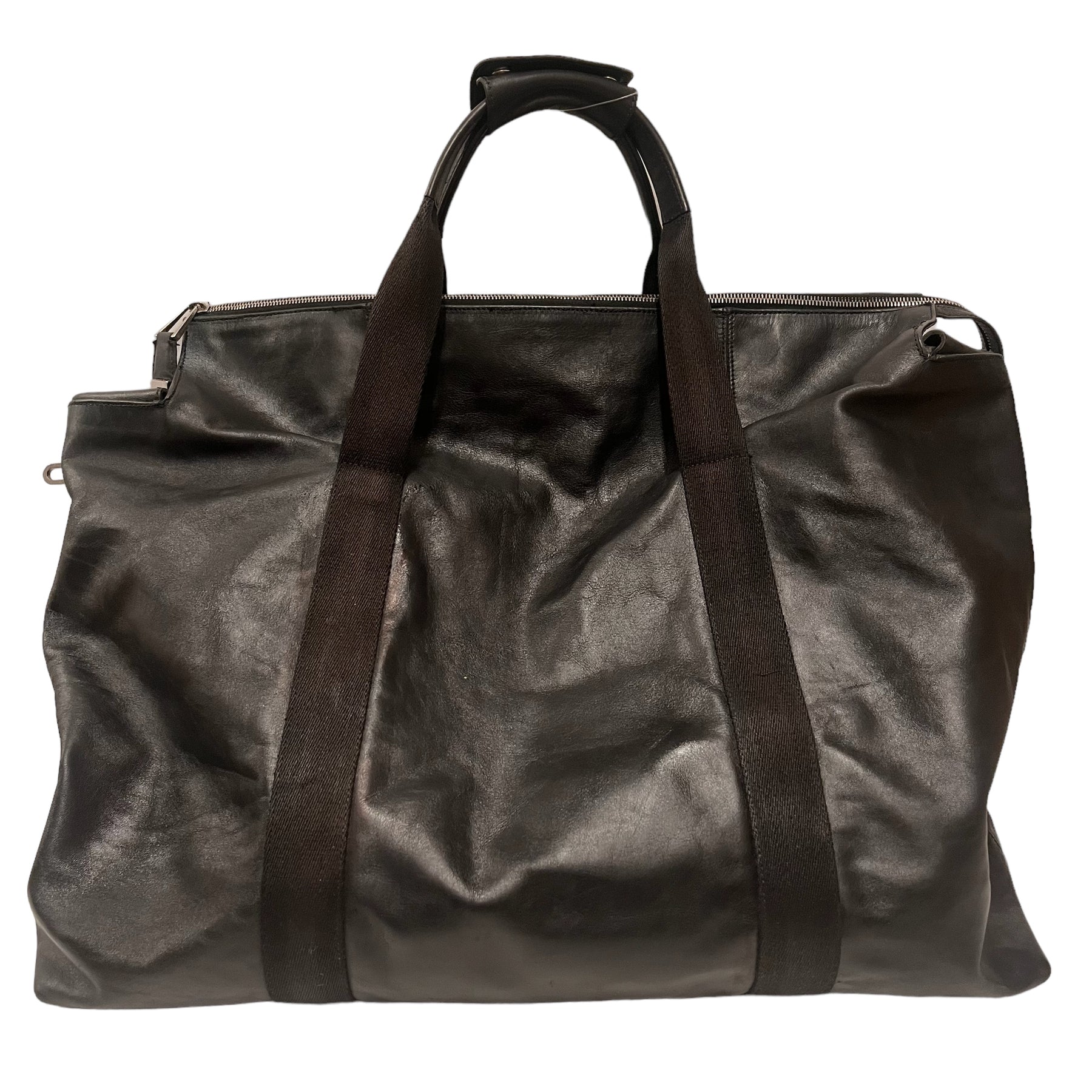 BALLY/Bag/Leather/BLK/duffle bag 2nd STREET USA