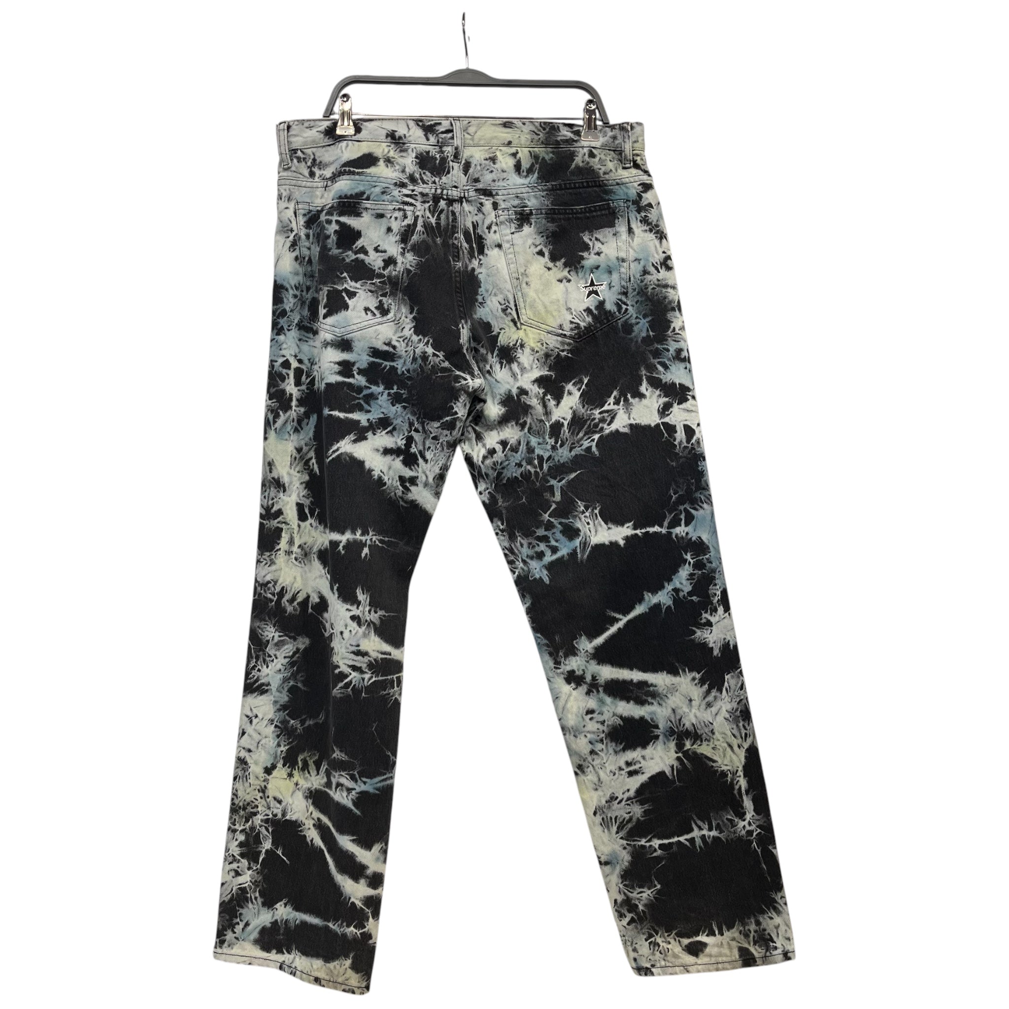 Supreme/Pants/34/Denim/MLT/All Over Print/TIE DYE REGULAR JEANS view 2