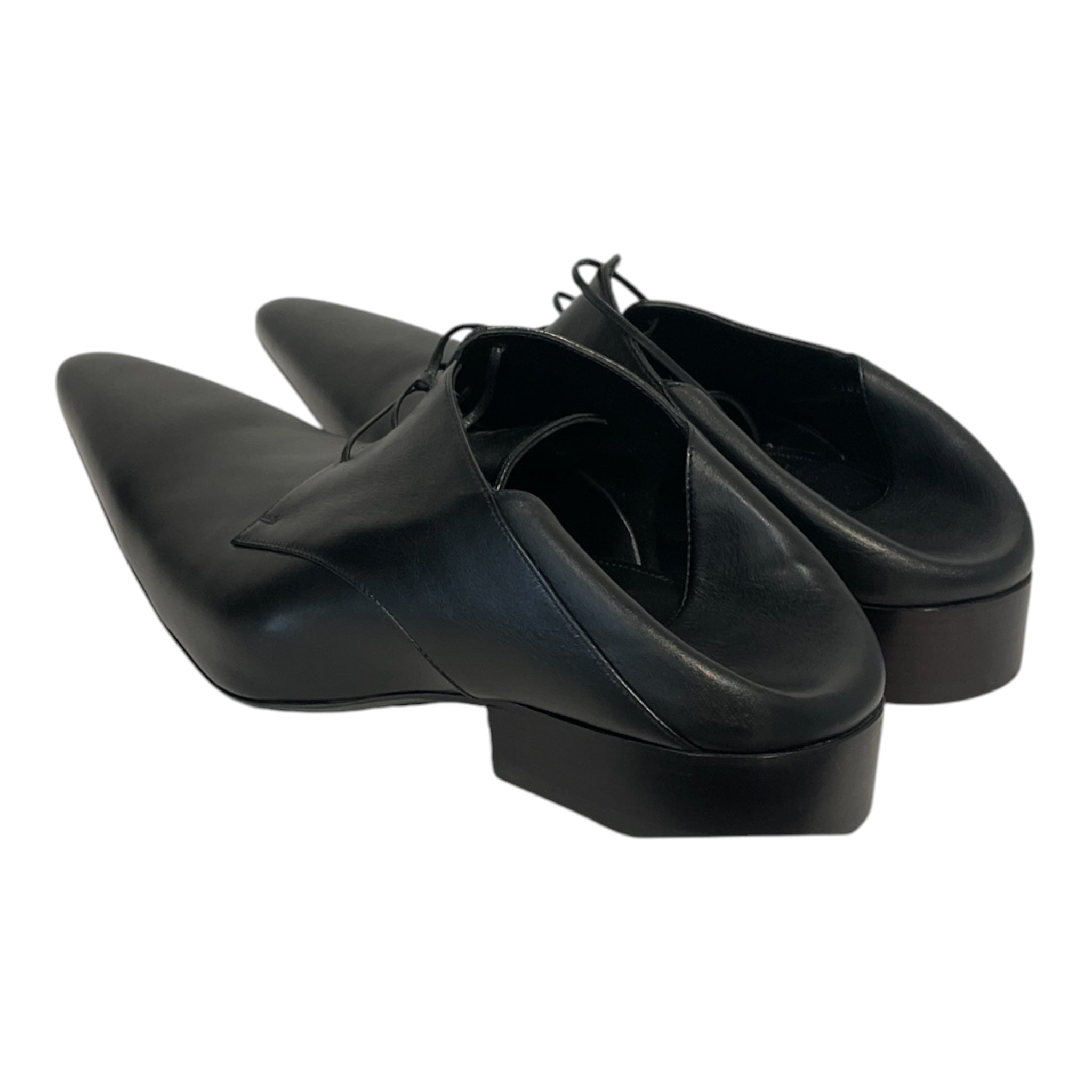 BALENCIAGA/Dress Shoes/US 12/Leather/BLK/OPERA DERBY view 3