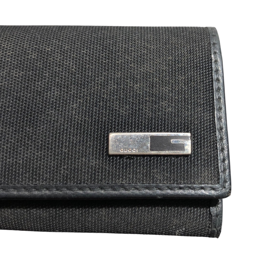 GUCCI/Wallet/OS/Cotton/BLK/key holder view 3