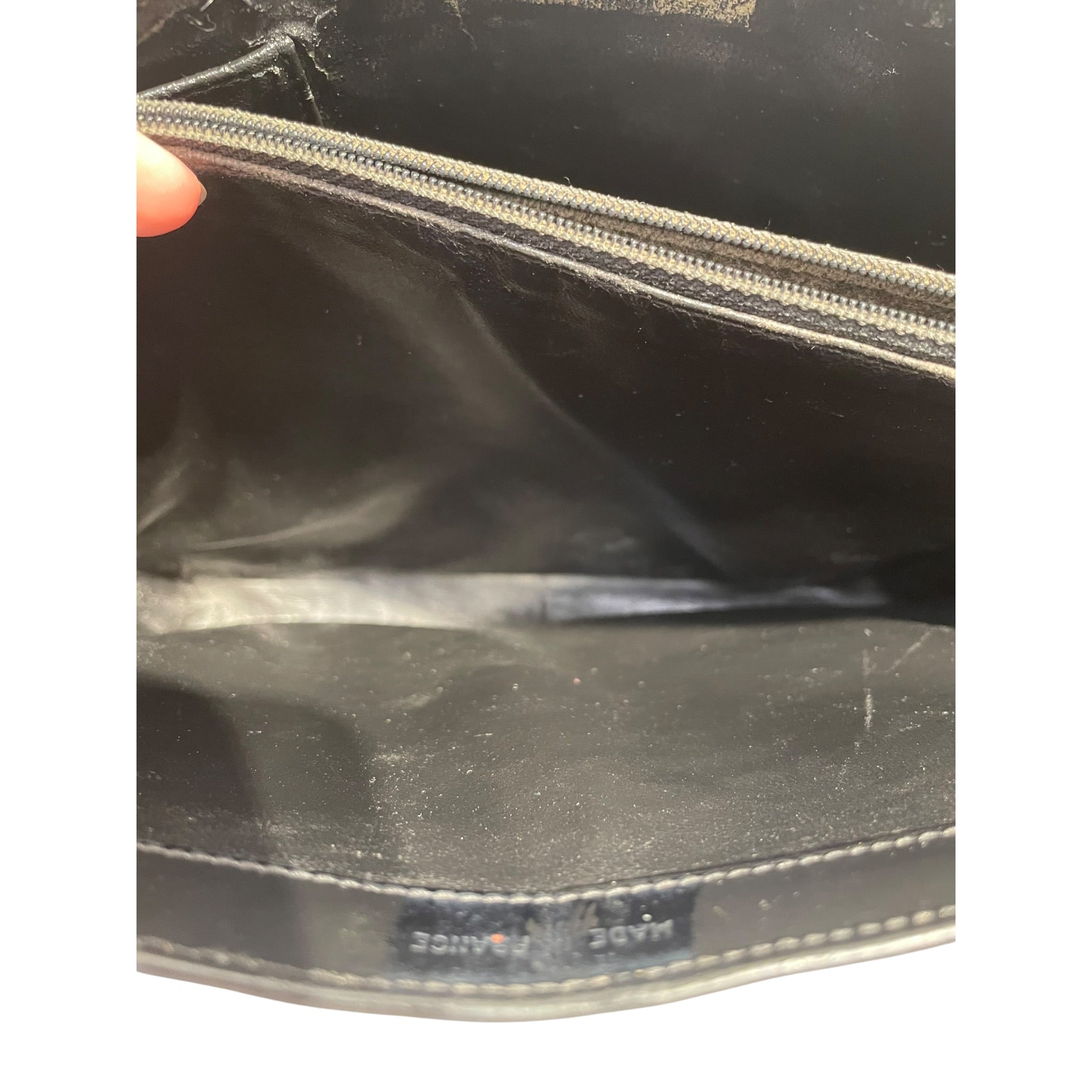 CHANEL/Tote Bag/Leather/BLK/ view 7