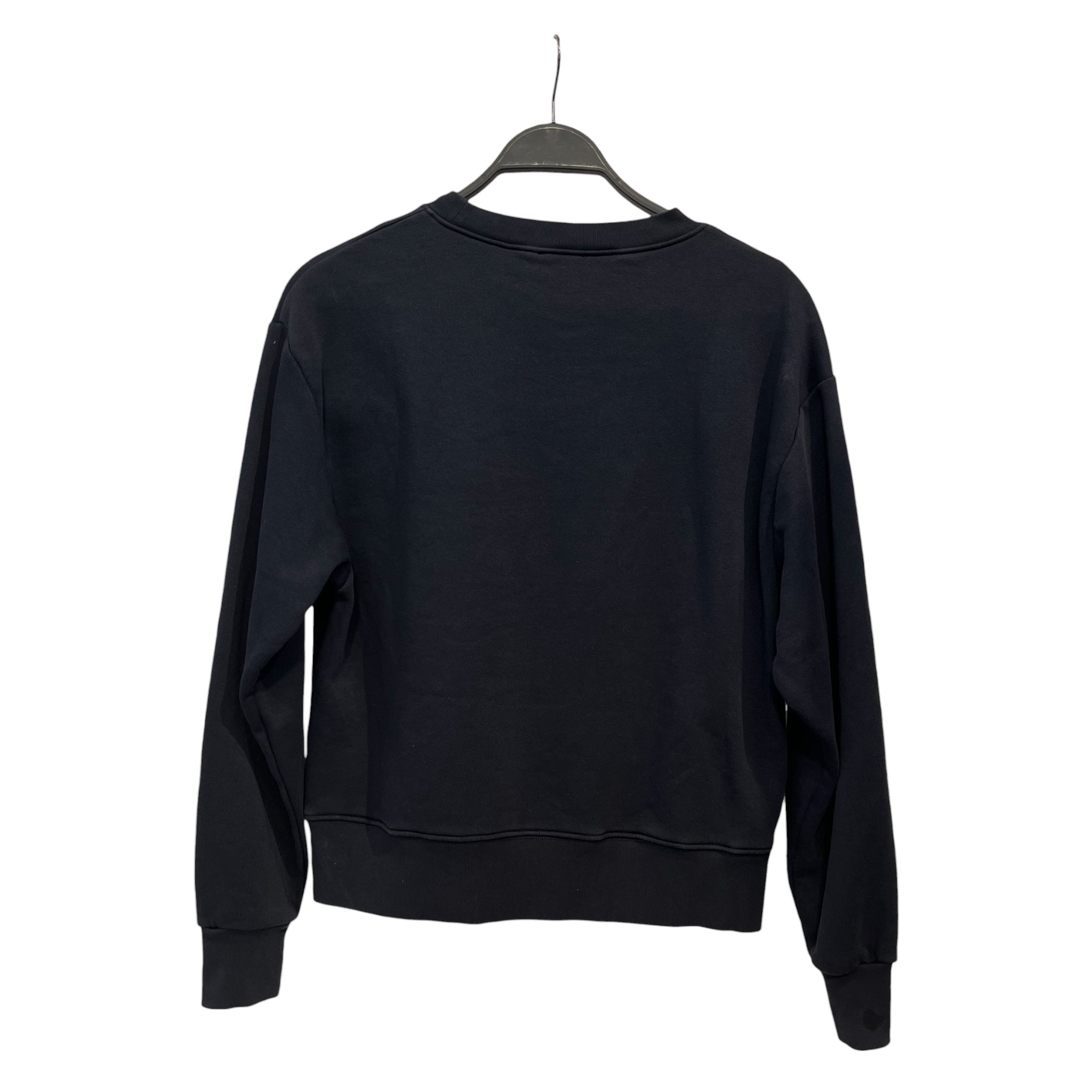 sandro/Sweatshirt/1/Cotton/NVY/FLORAL LOGO view 2