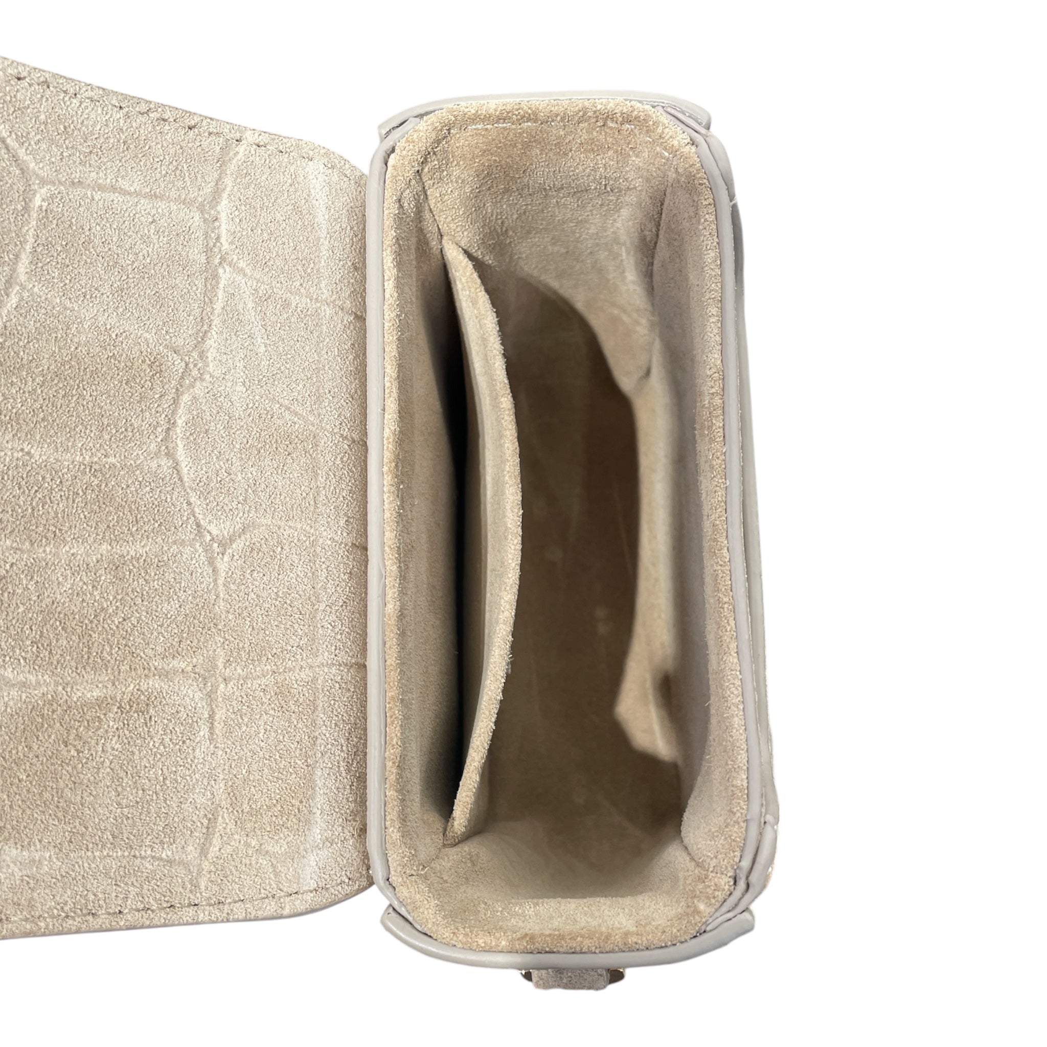 AMIRI/Cross Body Bag/Suede/BEG/croc suede view 4