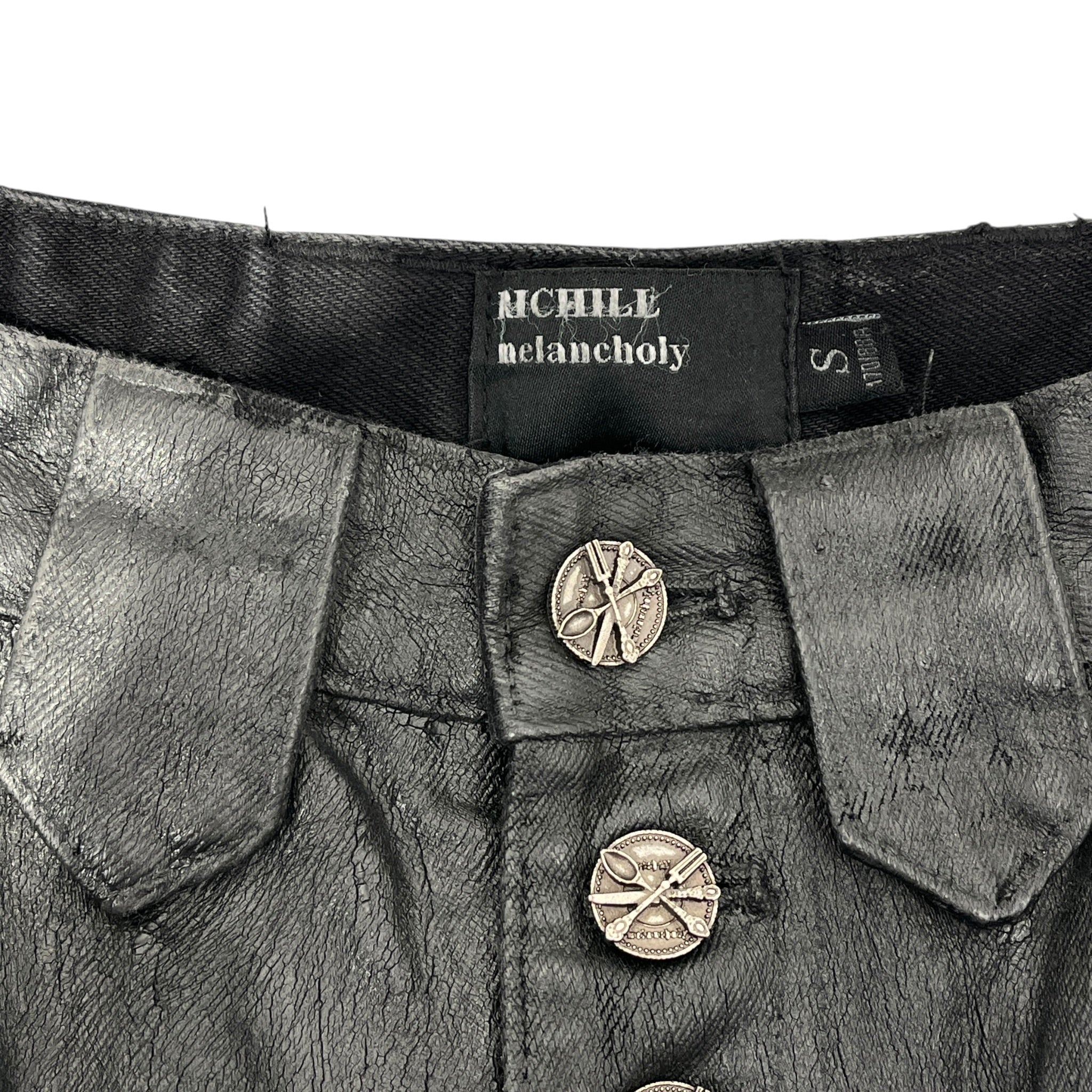 richill/Pants/S/Cotton/BLK/waxed view 3